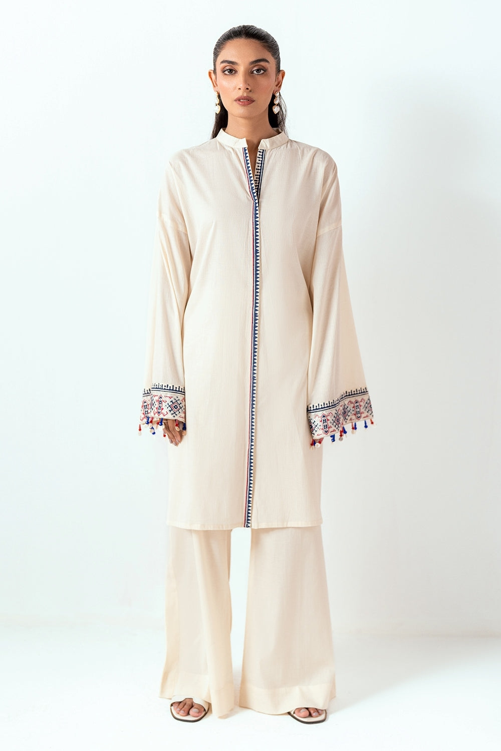 Ripple Crinkle Block Printed Co-Ord Set