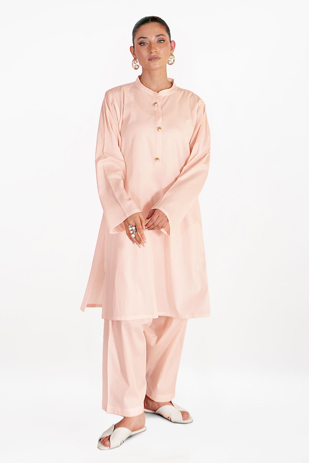 Ripple Crinkle Dyed Co-Ord Set