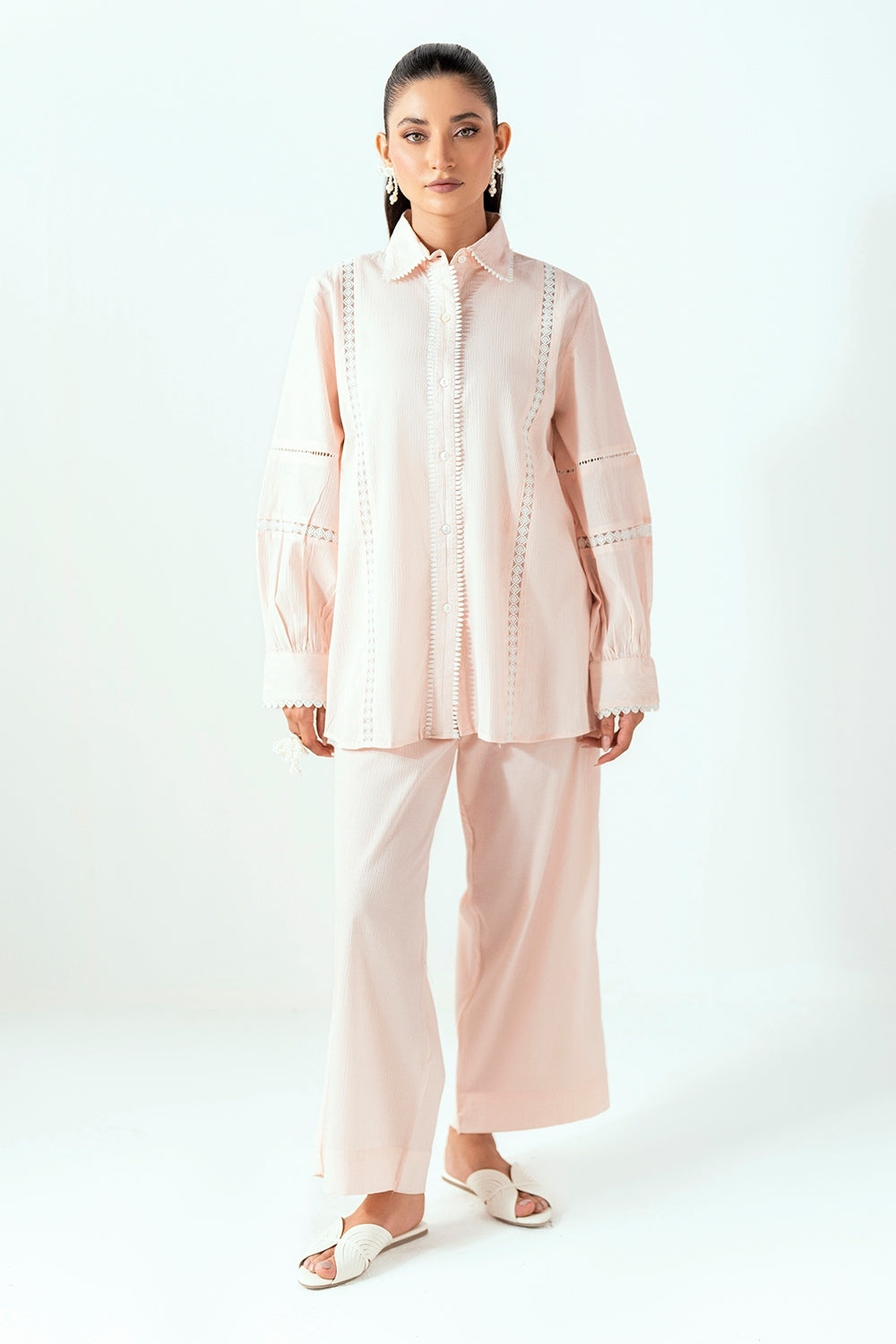 Ripple Crinkle Dyed Co-Ord Set