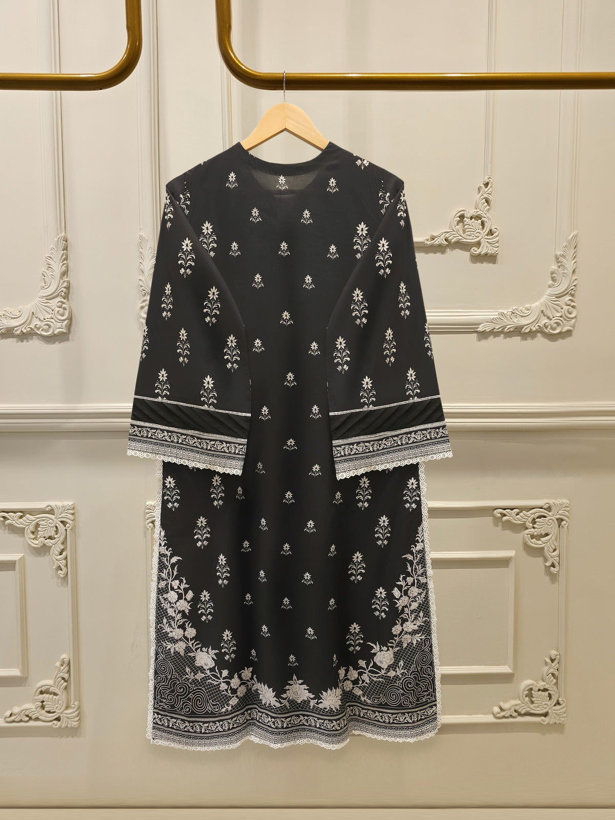 2-Piece Digital Printed Cambric Suit S114745