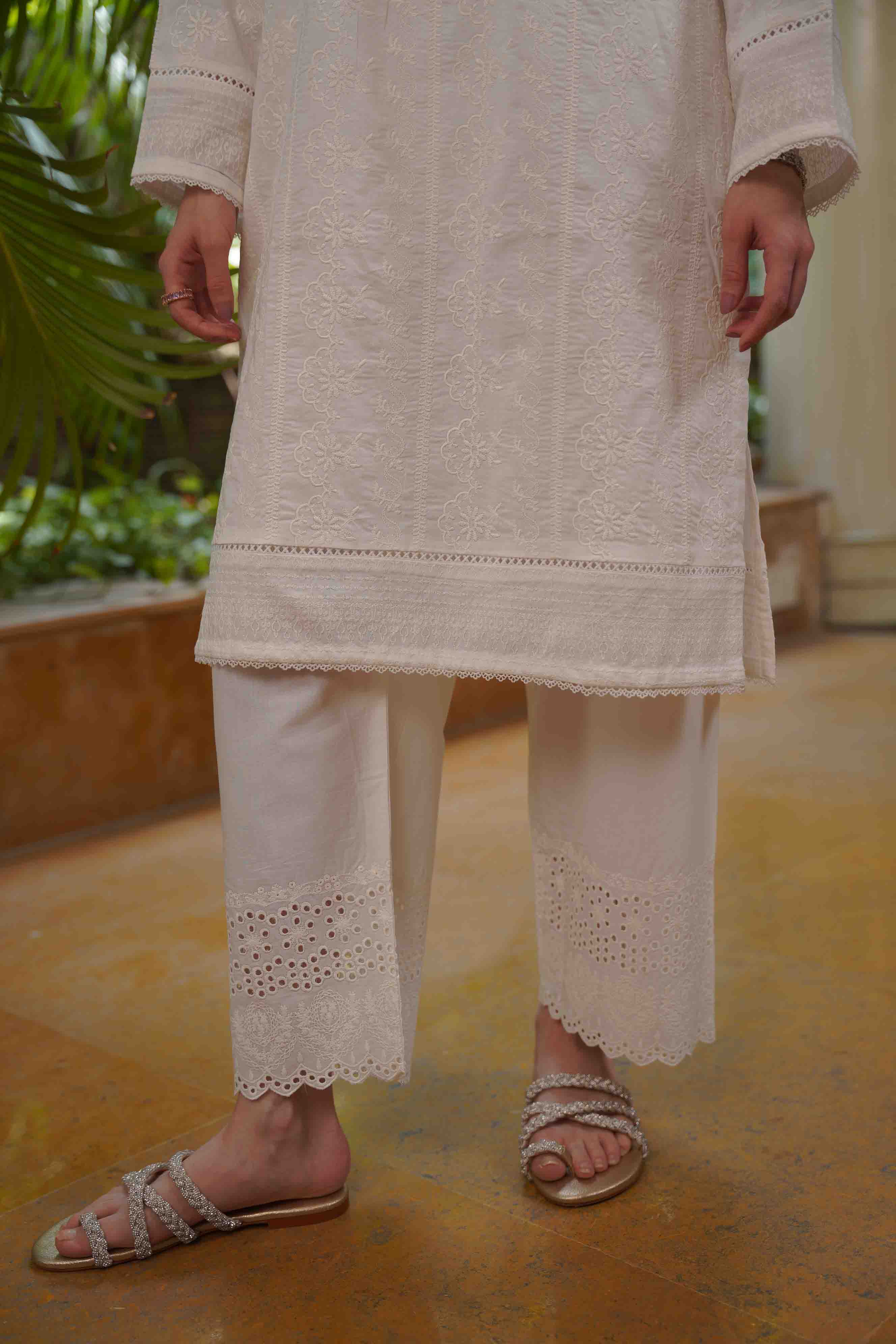 Firn Kurta - White
