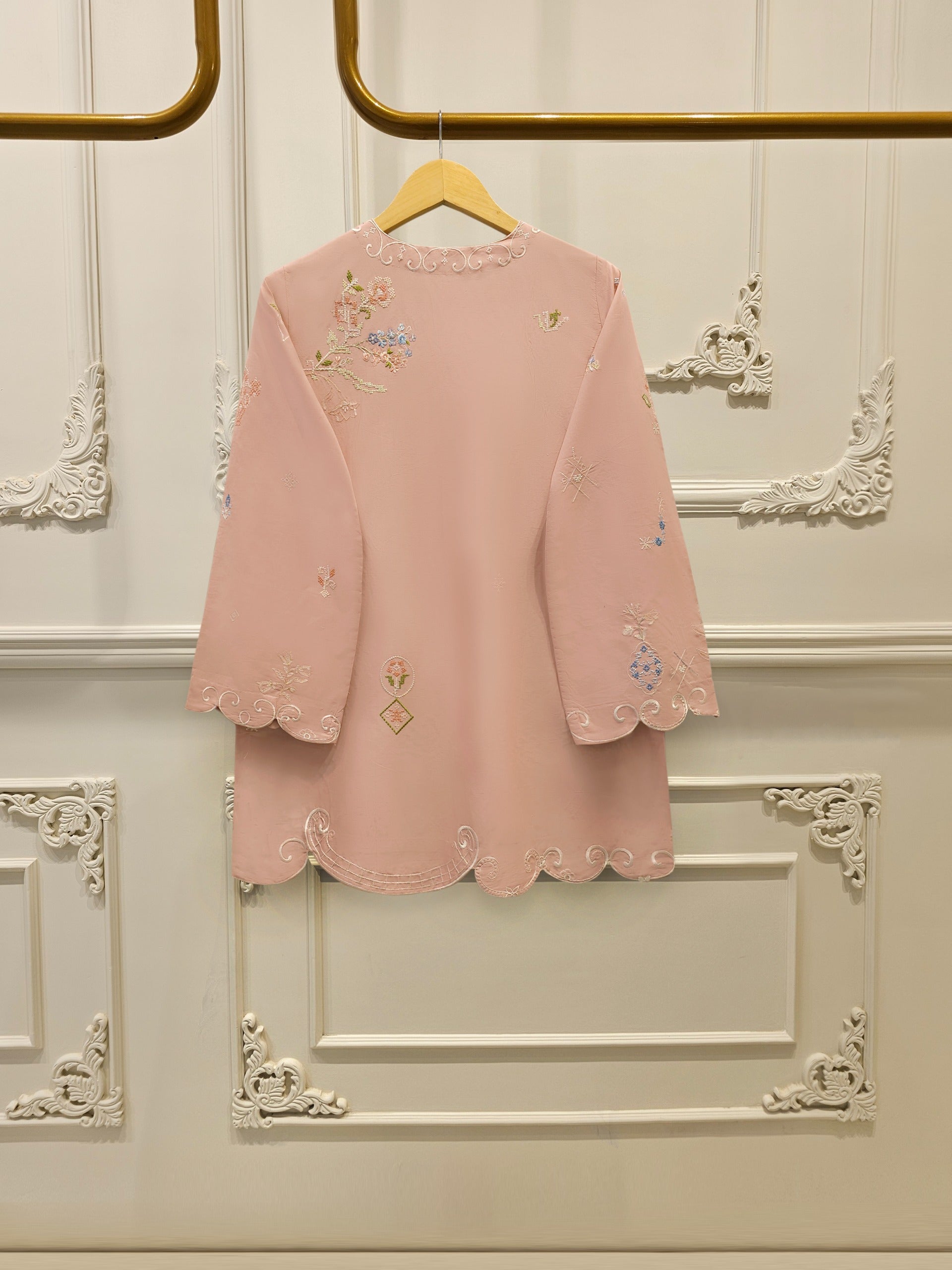 3 Piece Embellished Organza Suit