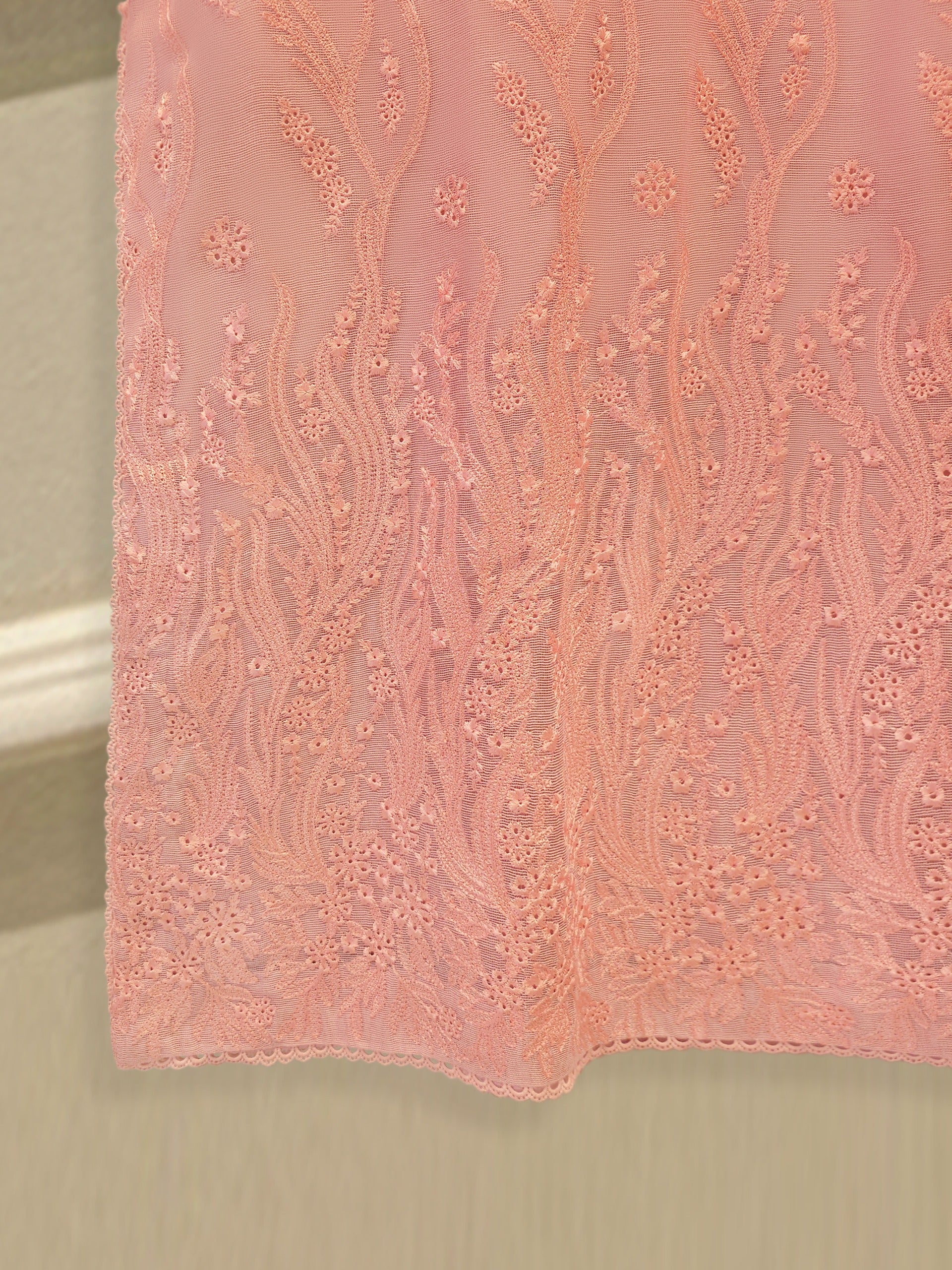 3 Piece - Pure Embroidered Cotton Net Suit S114041