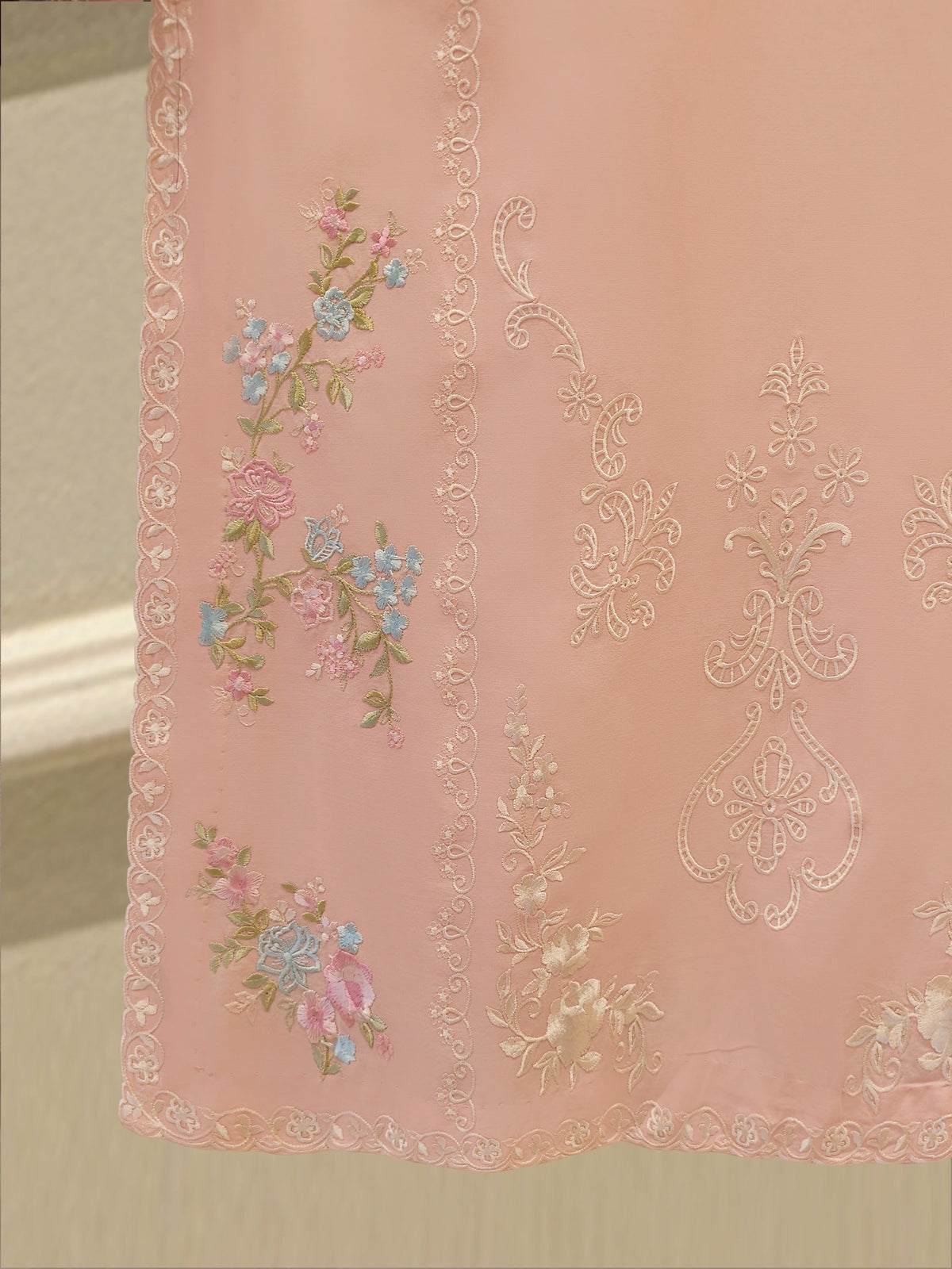 2 Piece - Embroidered Cambric Suit S115304