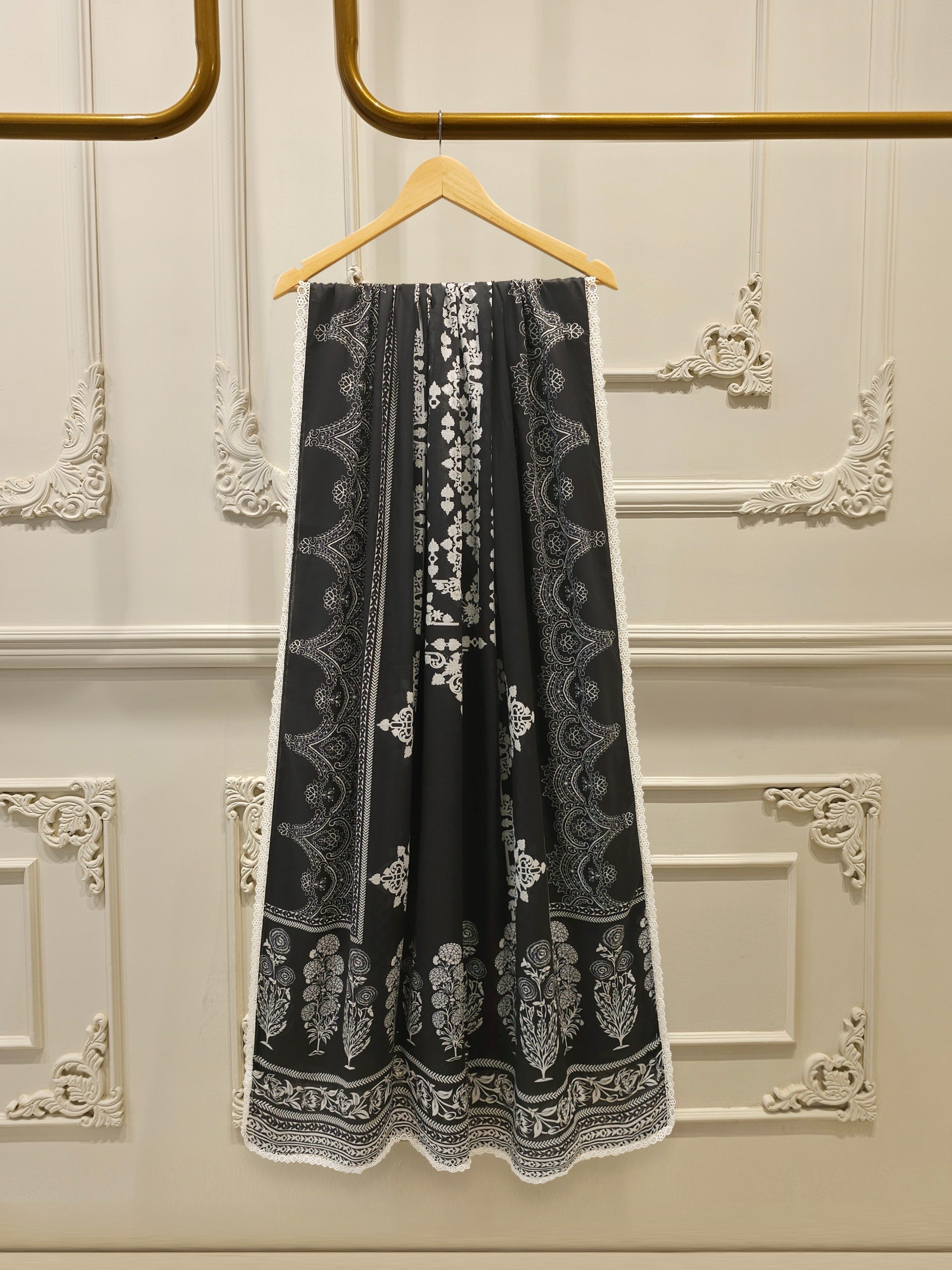 2-Piece Digital Printed Cambric Suit S114745