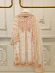 3 Piece - Pure Embroidered Cotton Net Suit S114069