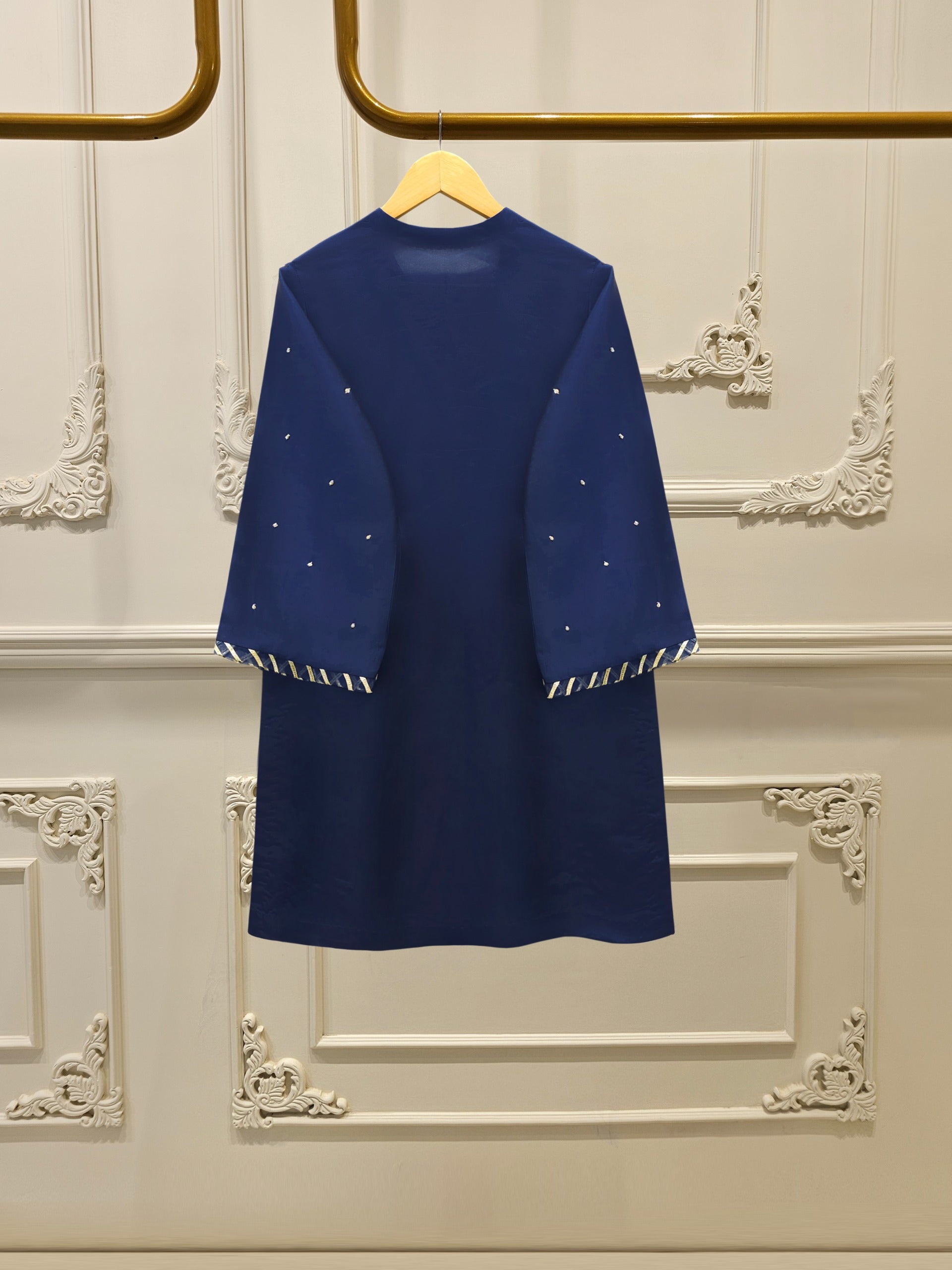 2 Piece- Pure Sheesha Silk Embroidered Suit S114393