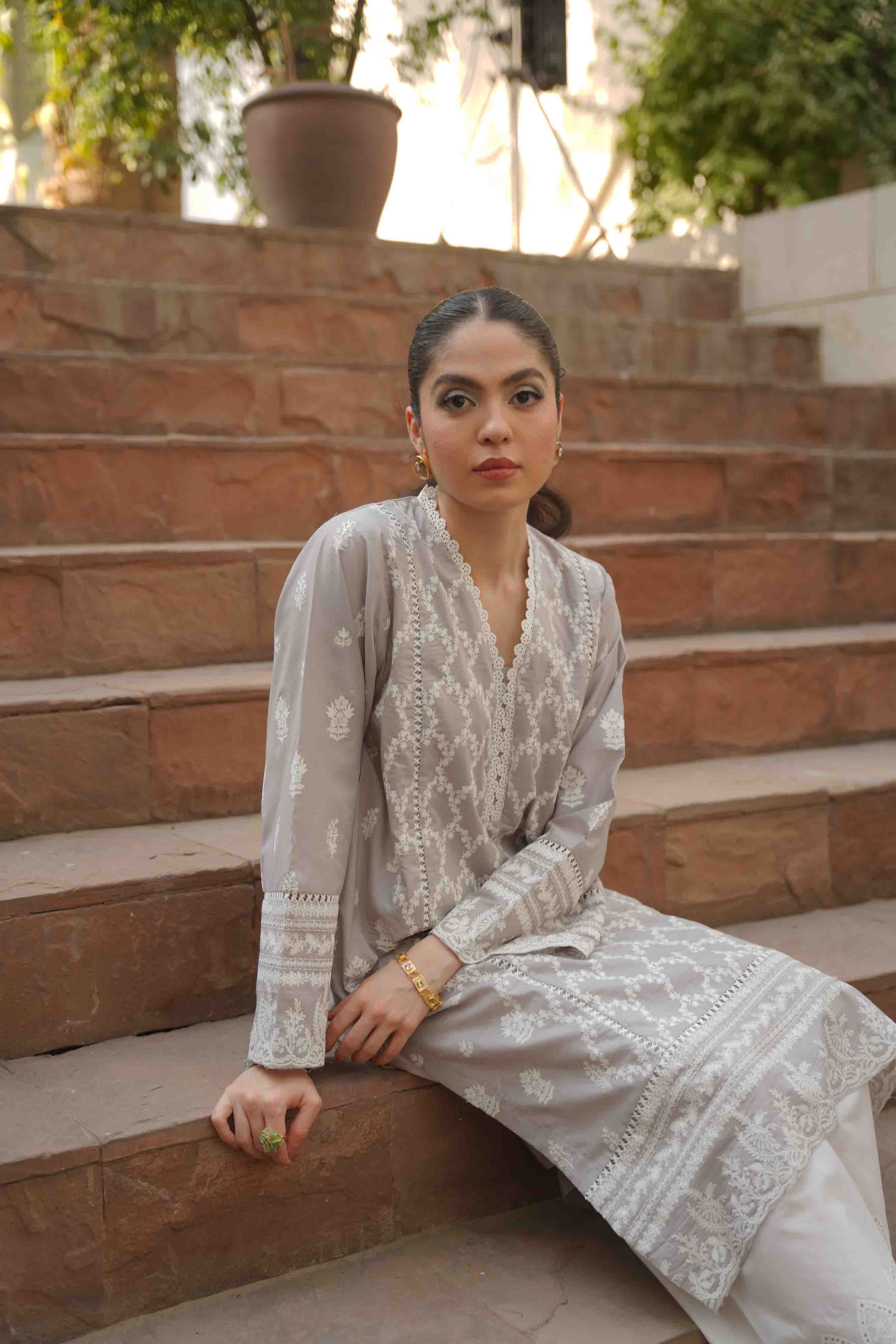 Purple + Geranium Kurtas ( Bundle deal )