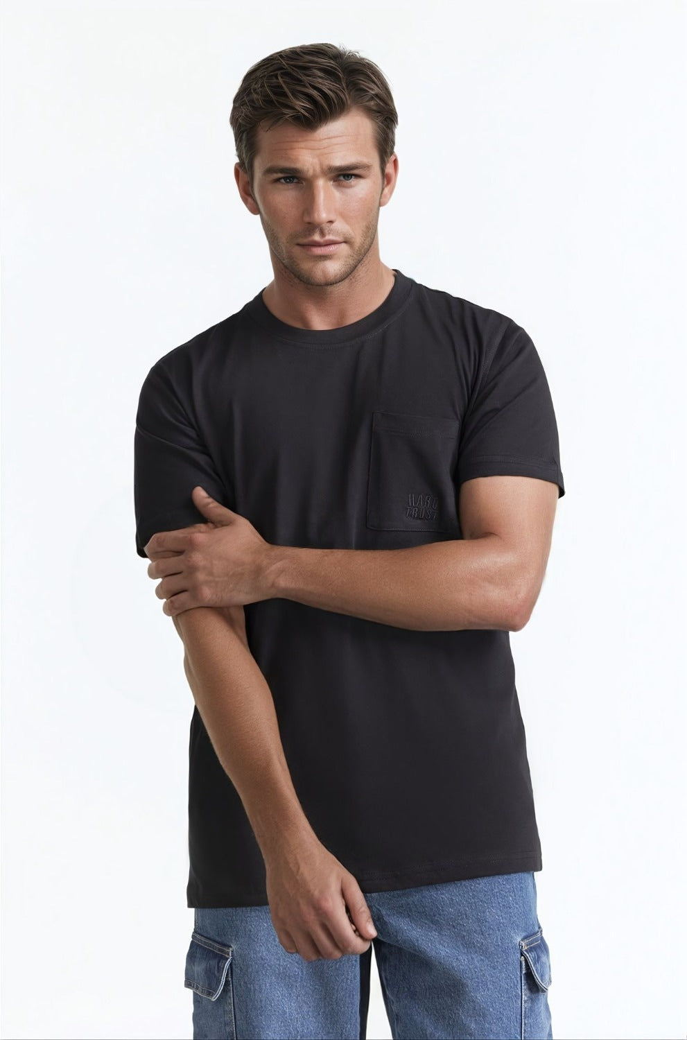 Roll-Edge Tee
