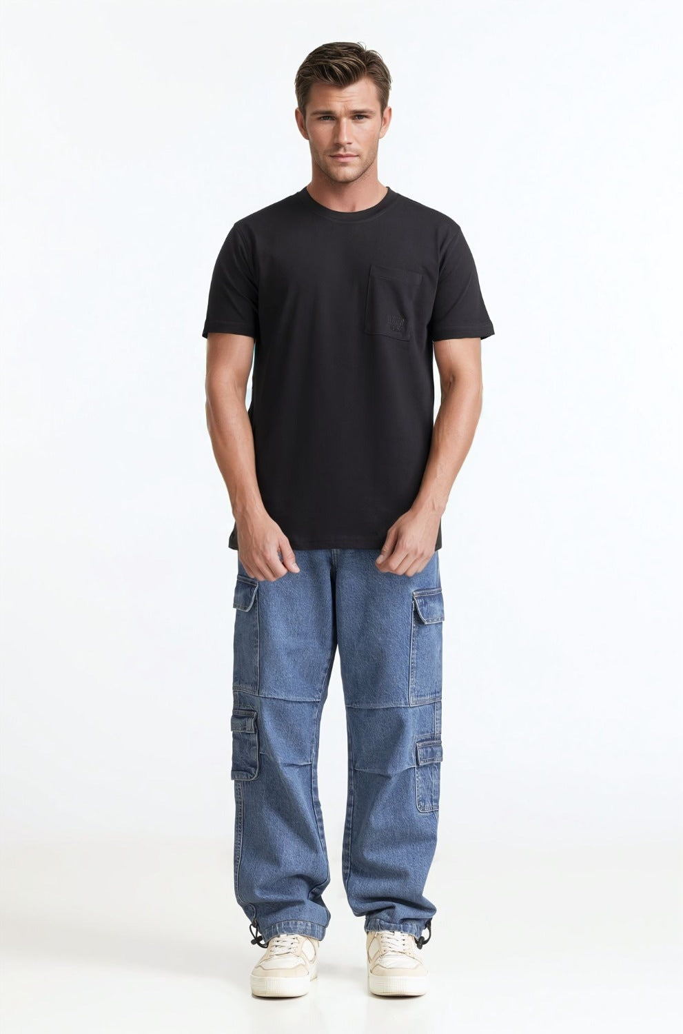 Roll-Edge Tee
