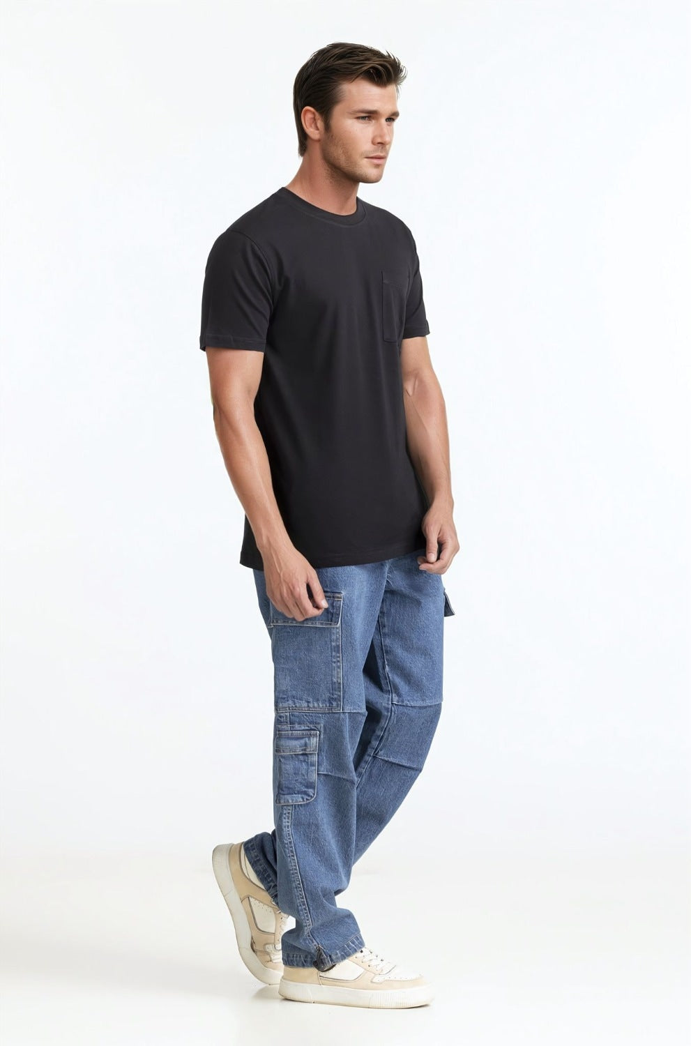 Roll-Edge Tee