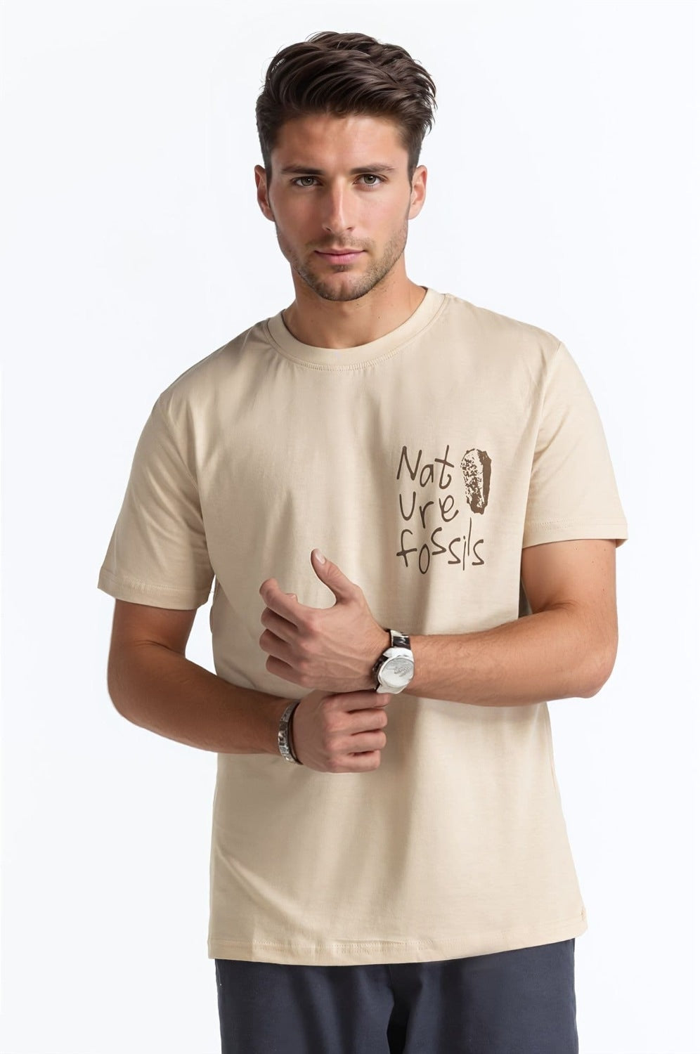 Roll-Edge Tee