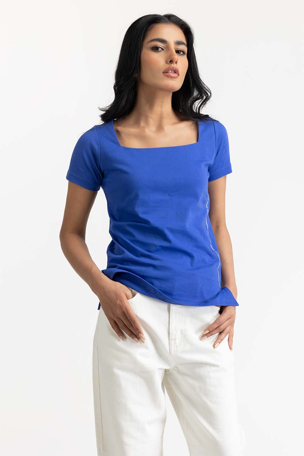 Royal Blue Knit