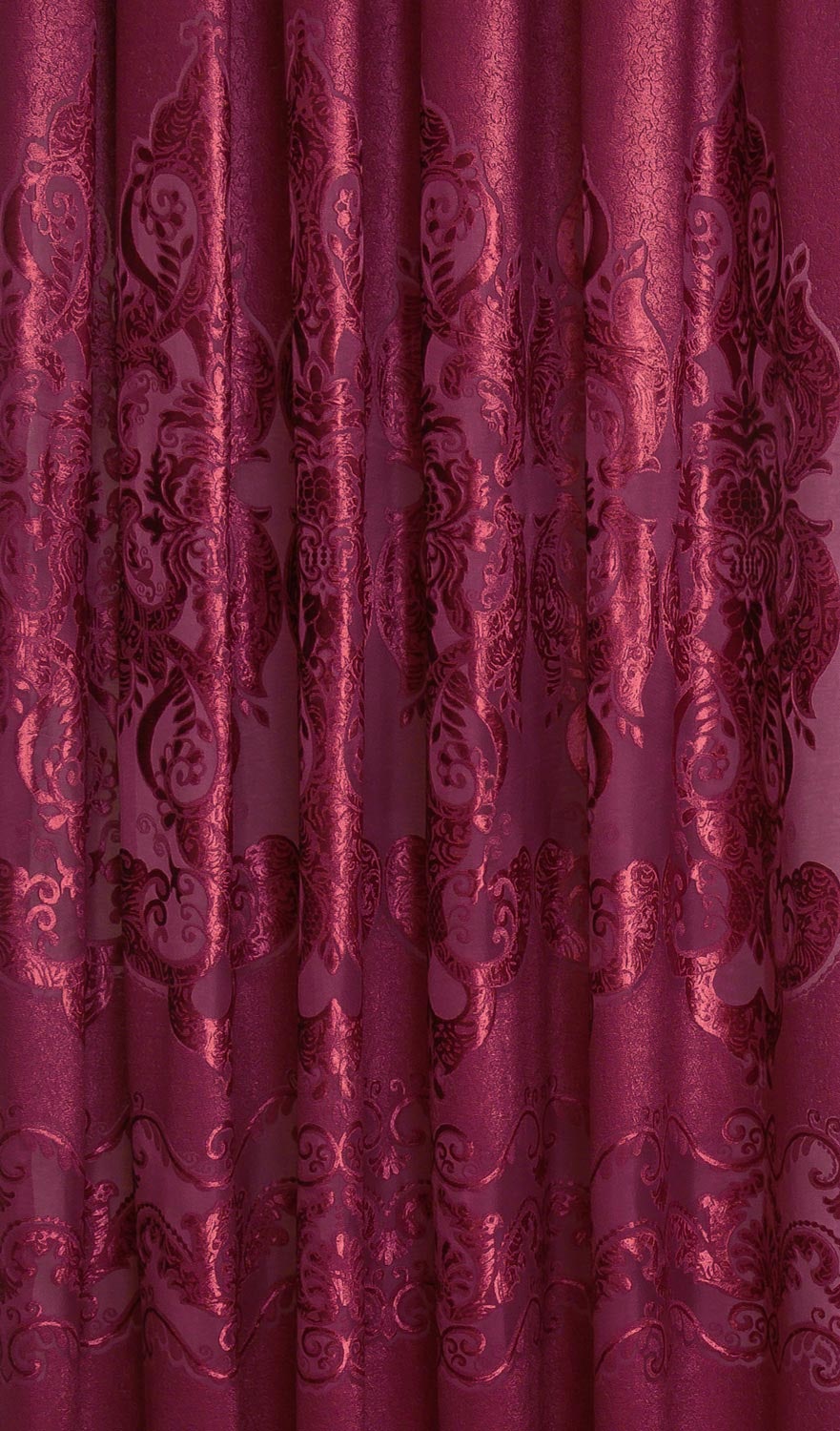 Ruby Chenille Curtain