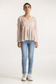 Ruffled Layered Blouse