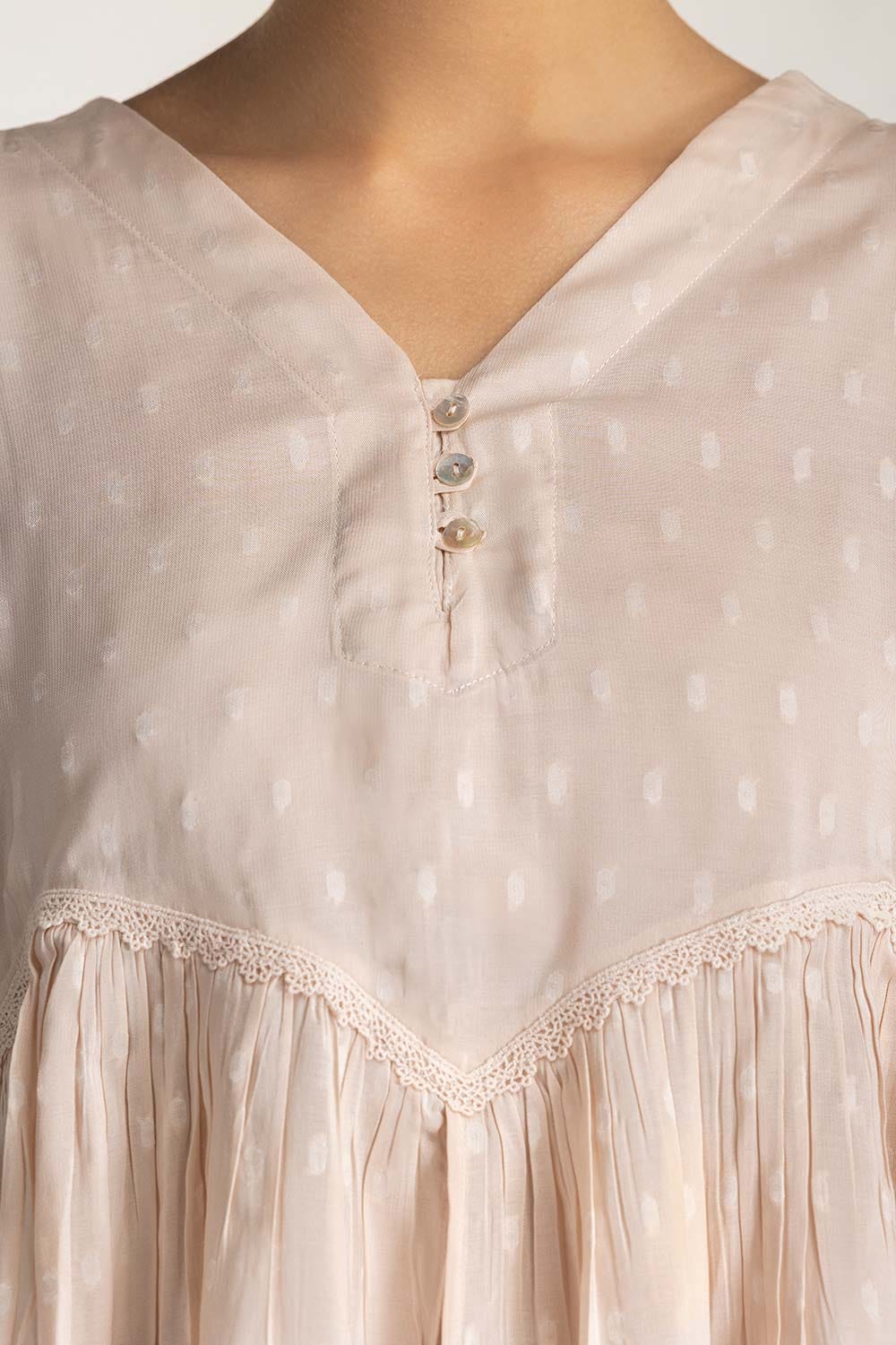 Ruffled Layered Blouse