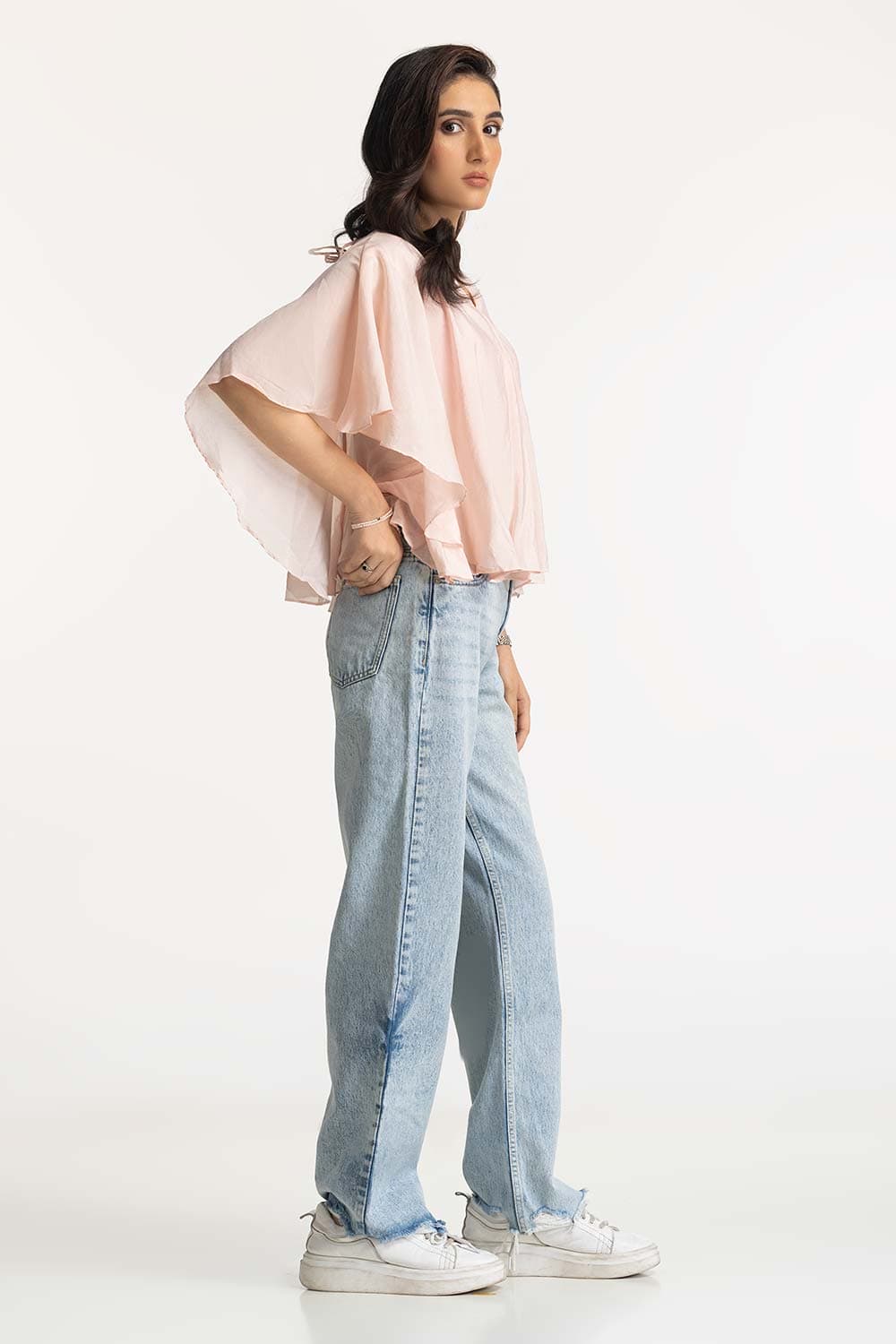Ruffled Layered Blouse