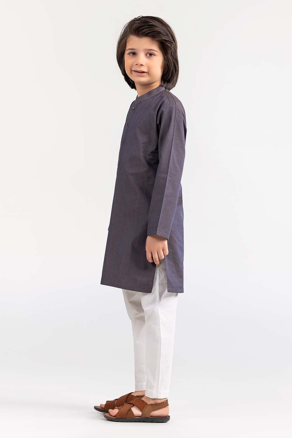 Rust Kids Basic Kurta KKP-1830
