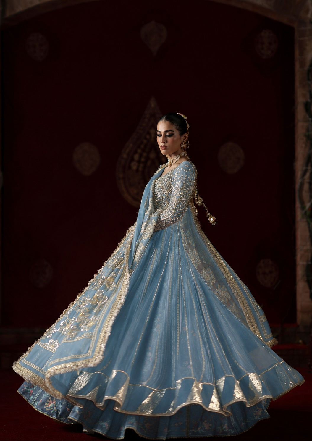 Saad Bin Shahzad – Amal Style (Powder Blue, Colour Customised)