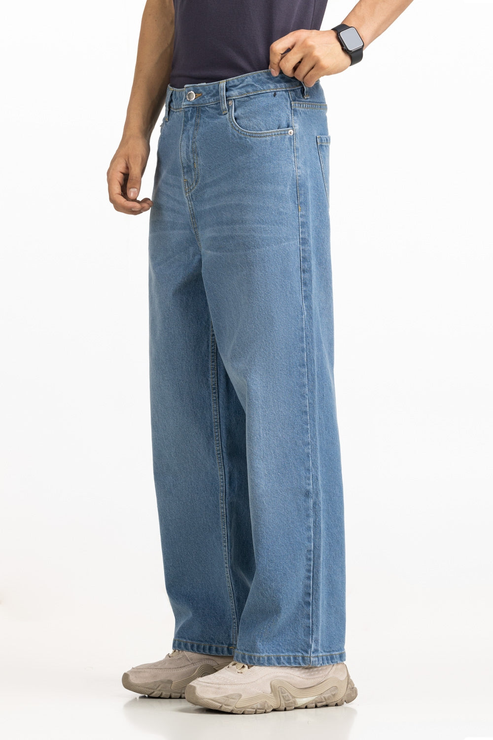 Wide Leg Fit Jeans