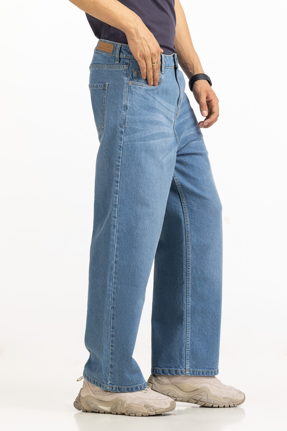 Wide Leg Fit Jeans