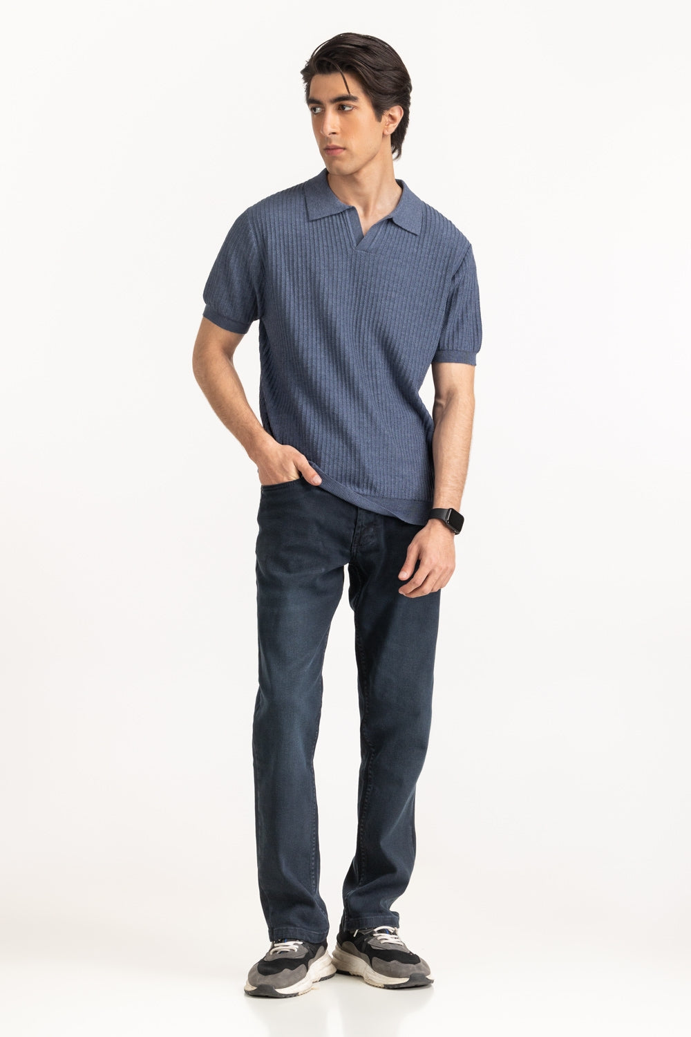 Sweater Knit Polo