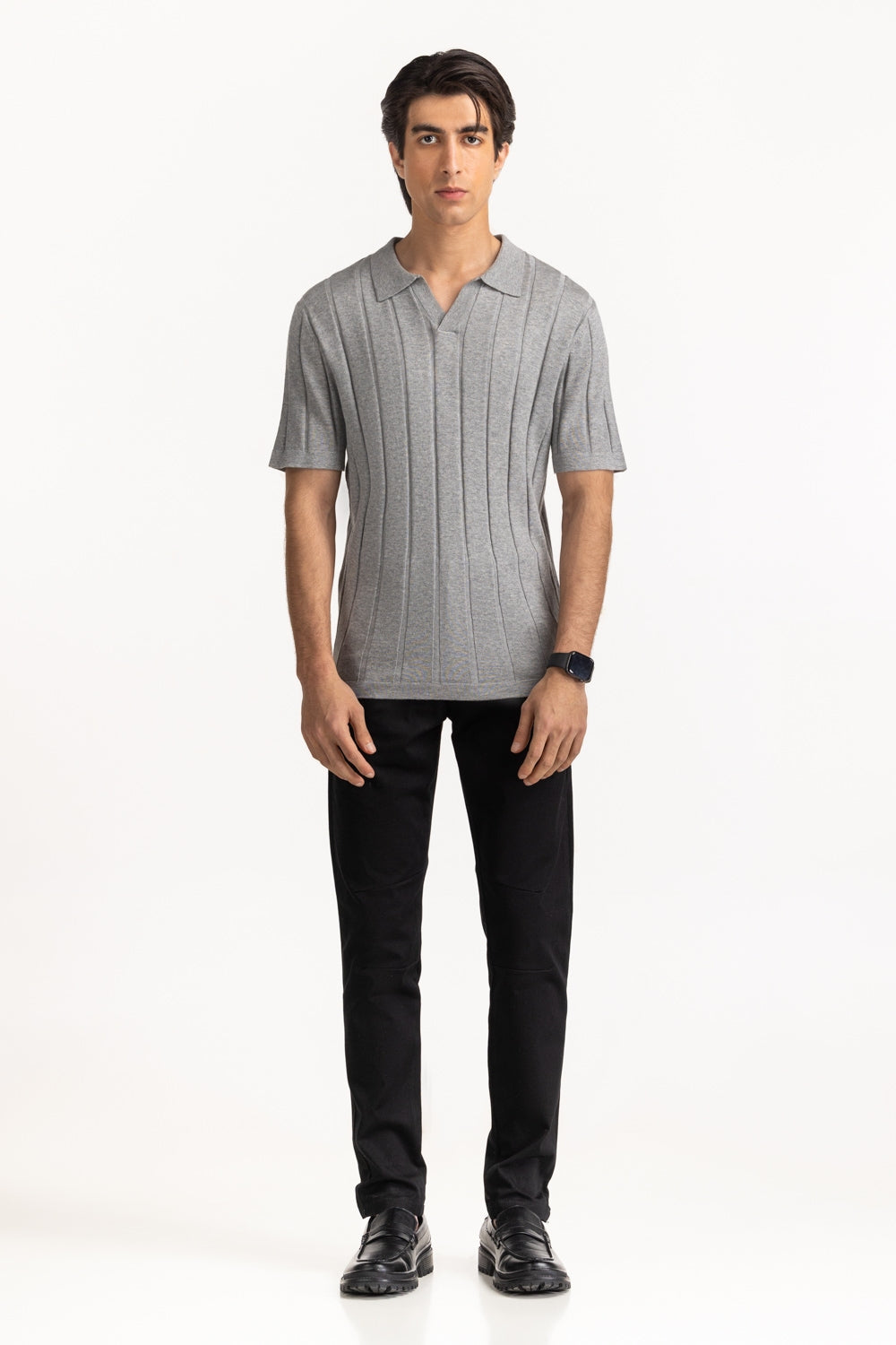Sweater Knit Polo