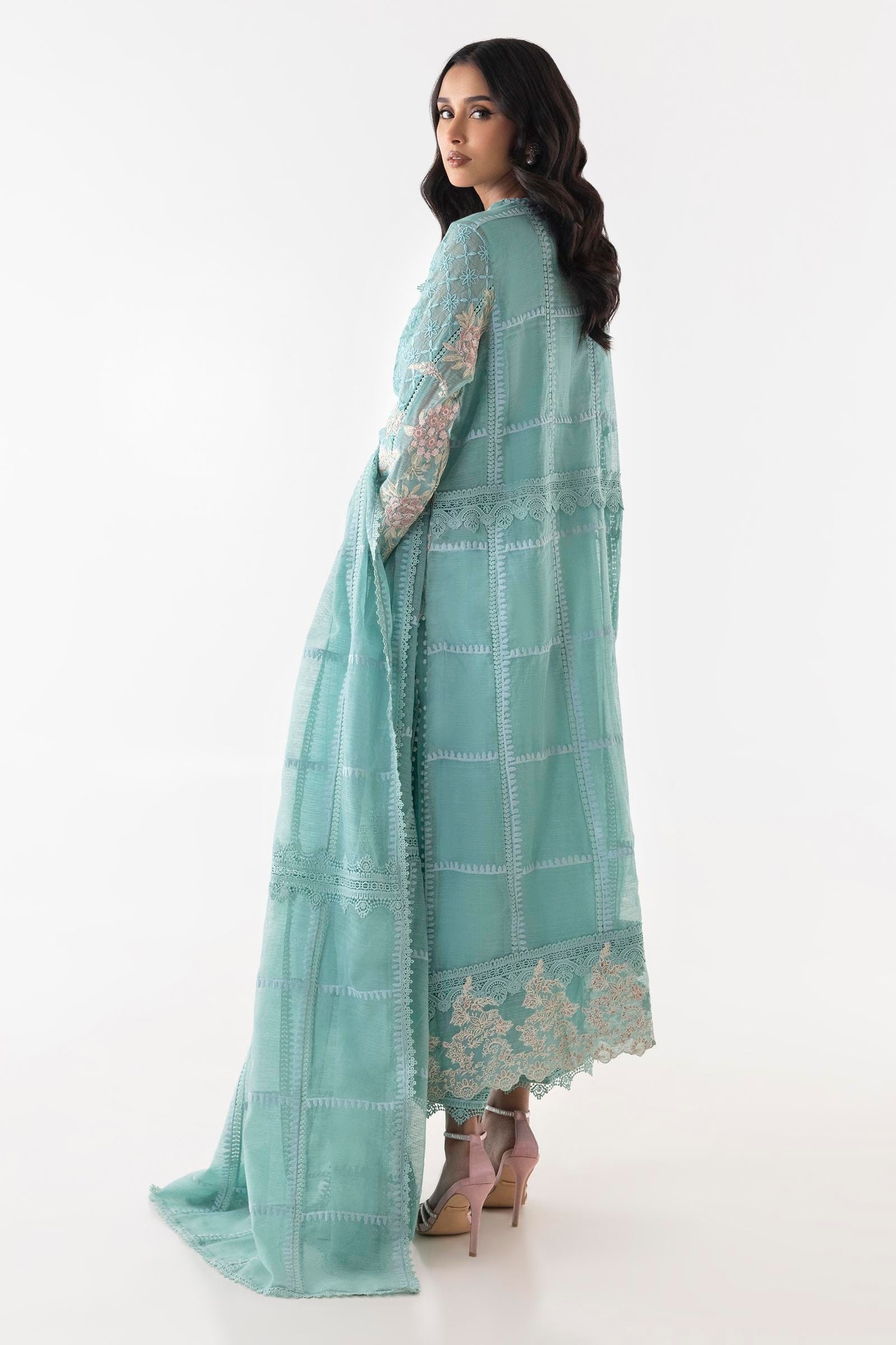 Stitched Exclusive Shirt + Bottom + Dupatta