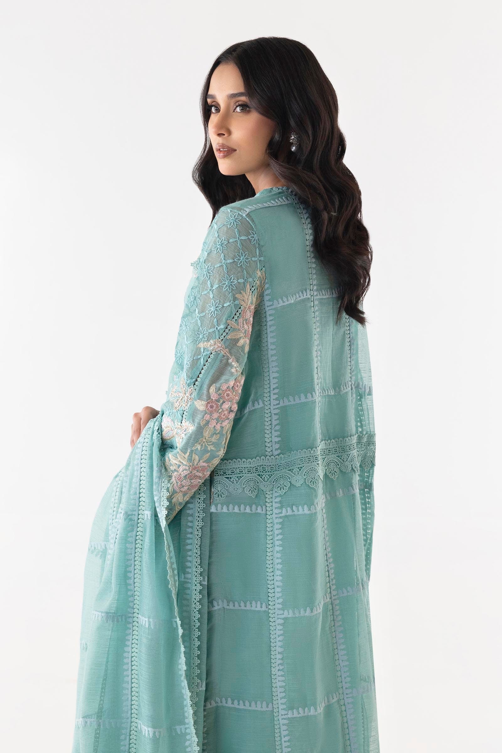 Stitched Exclusive Shirt + Bottom + Dupatta