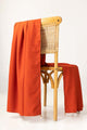 Rust Blended Embellished Shawl