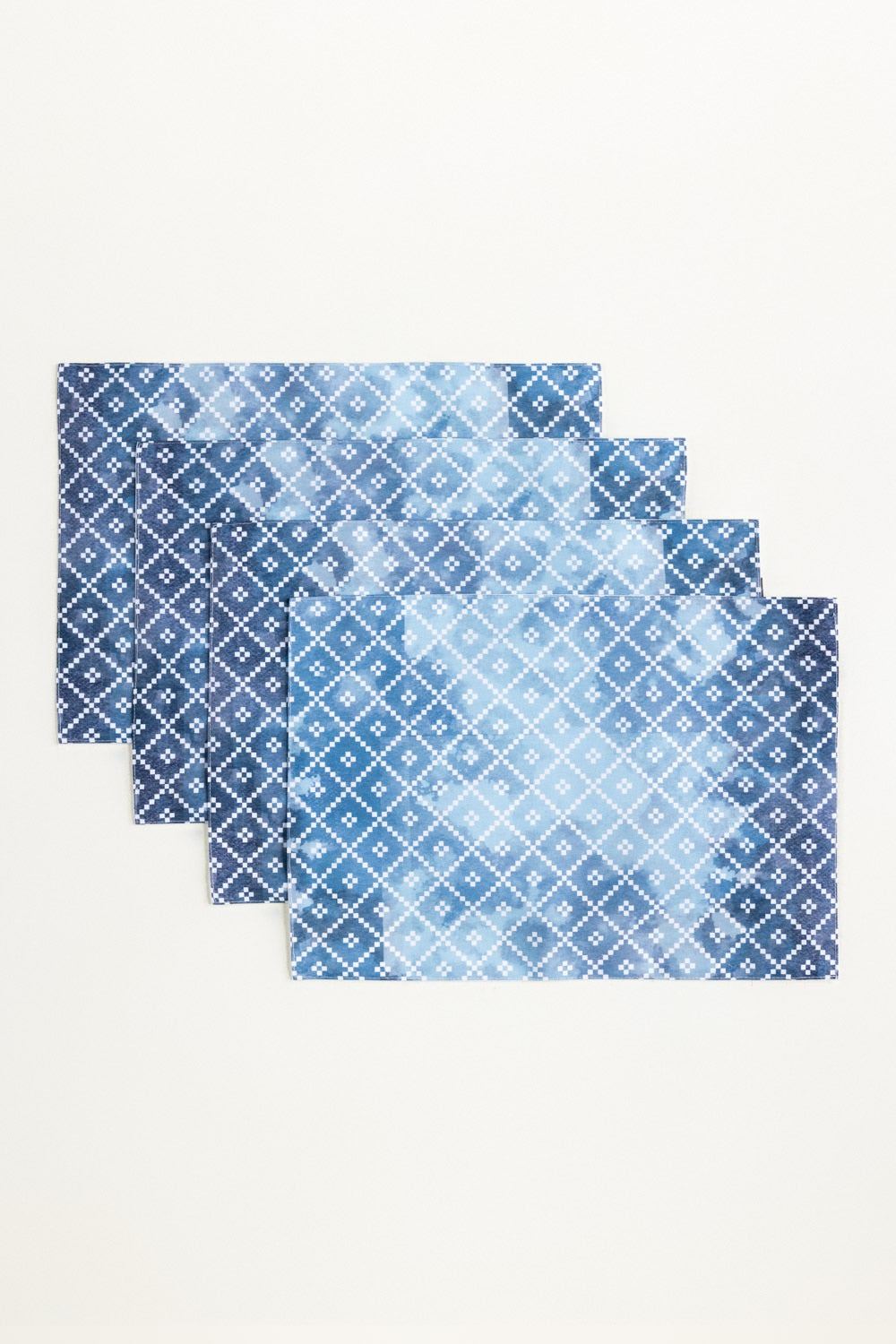 Shibori 4pcs Digital Placemat