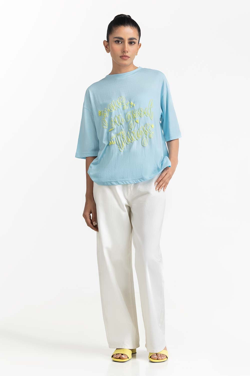 Sky Blue Knit