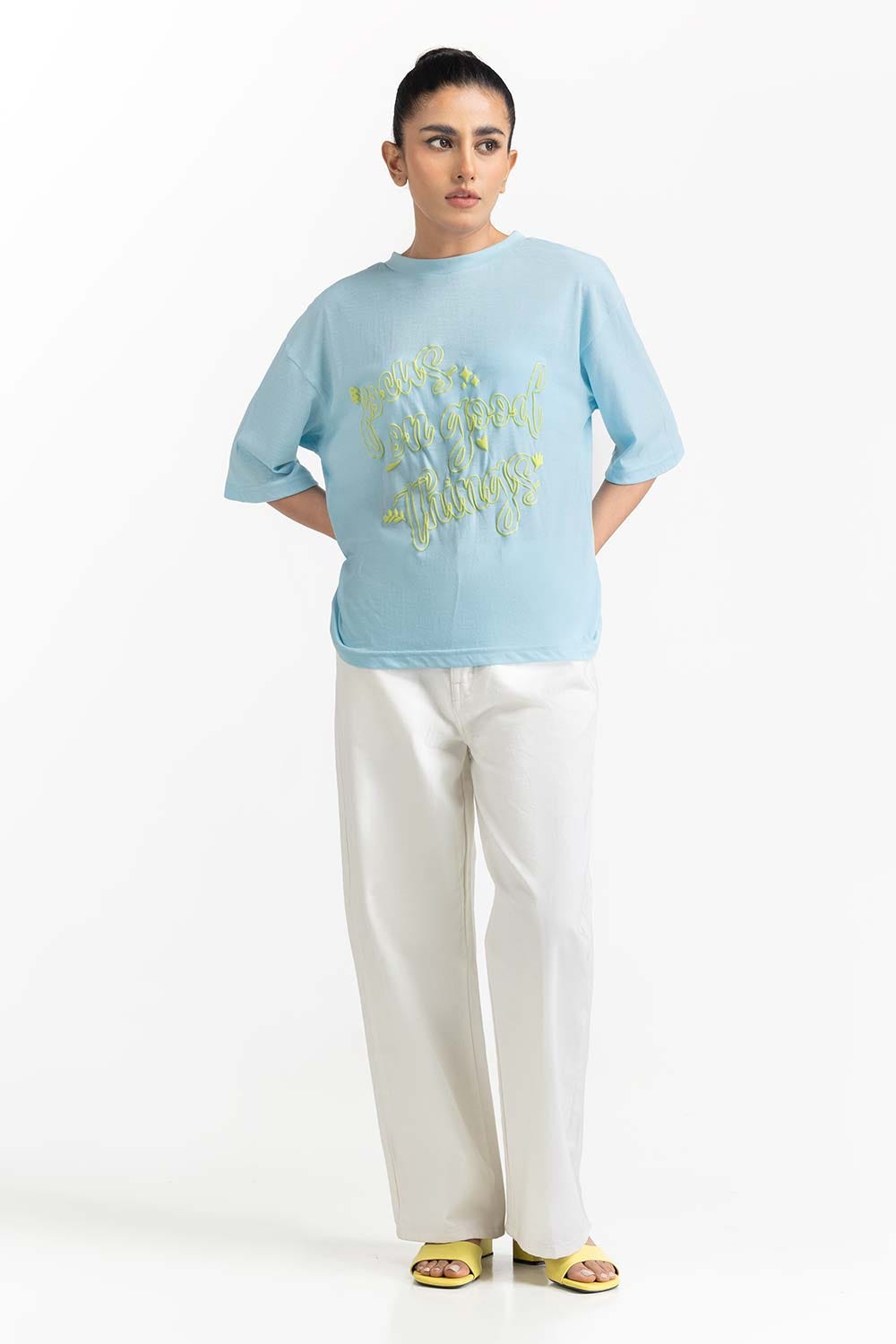 Sky Blue Knit