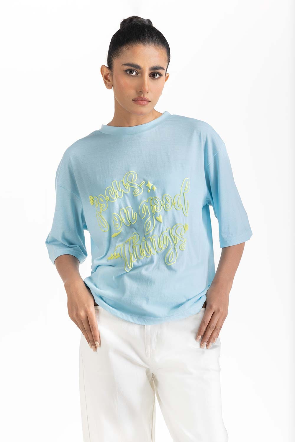 Sky Blue Knit