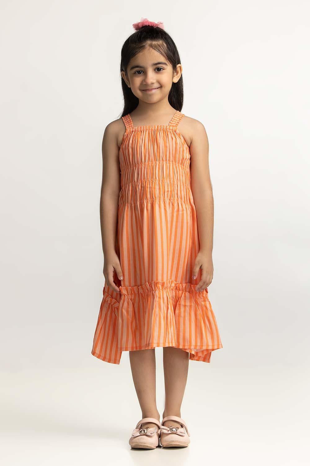 Sleeveless Printed Dress
