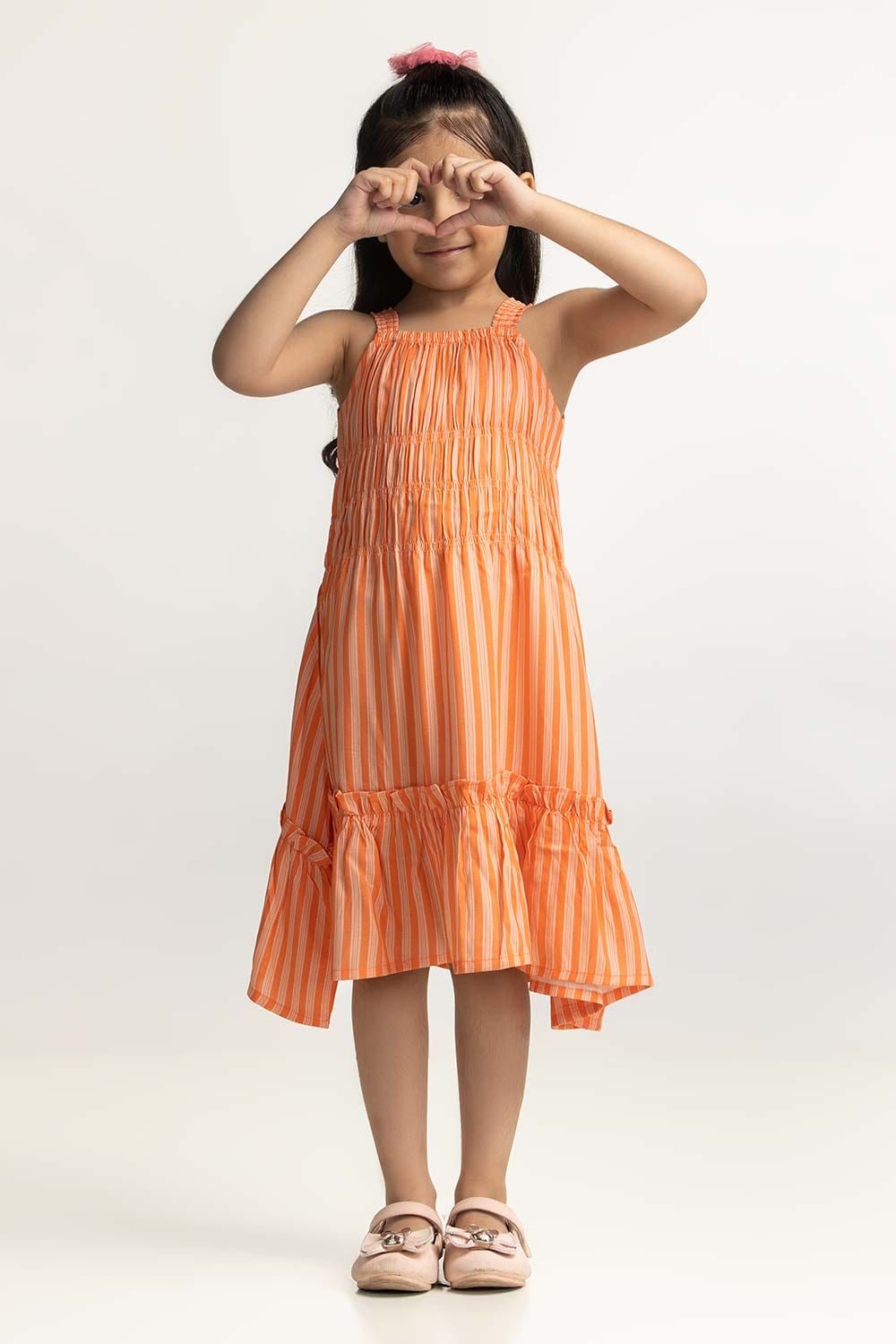 Sleeveless Printed Dress
