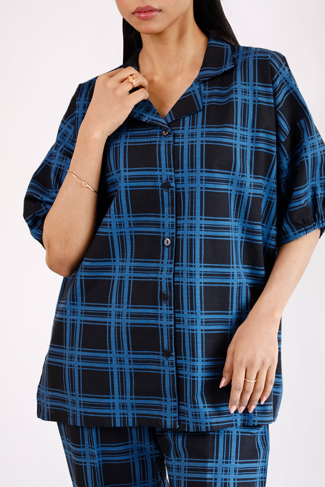 Printed Khaddar Stitched Shirt70699