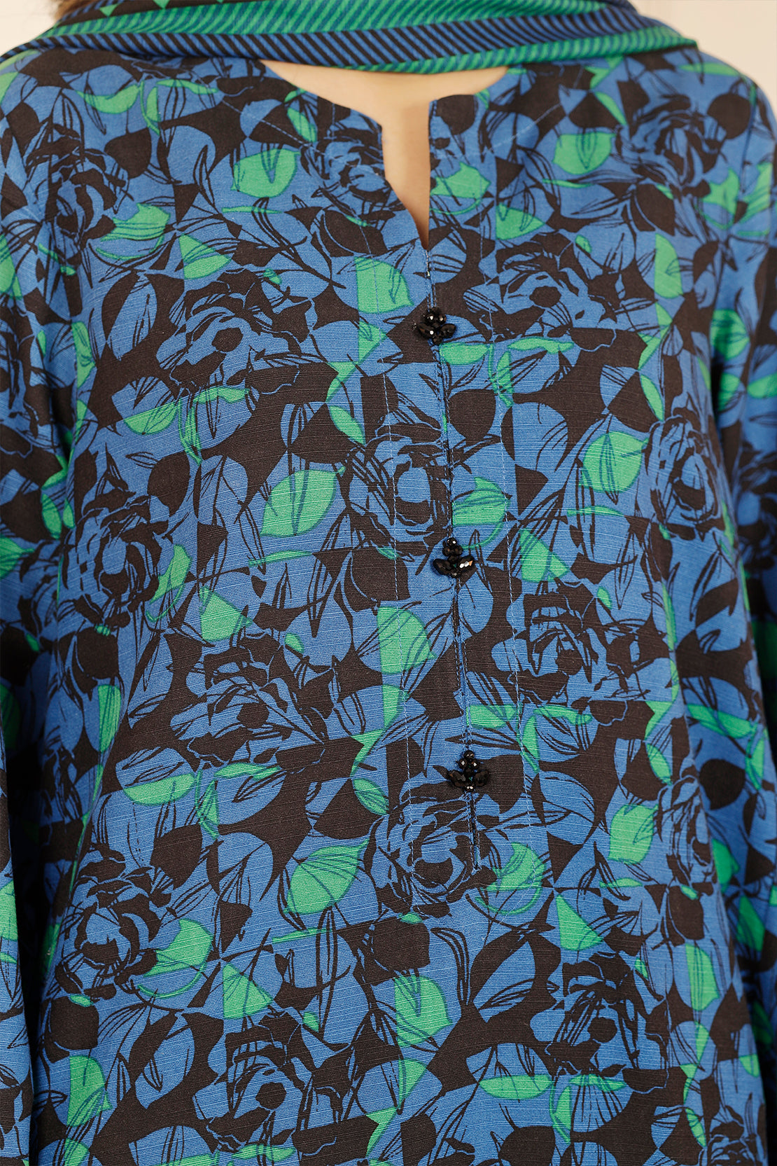 Printed Khaddar Stitched 2 Piece (Shirt/Trouser)76334