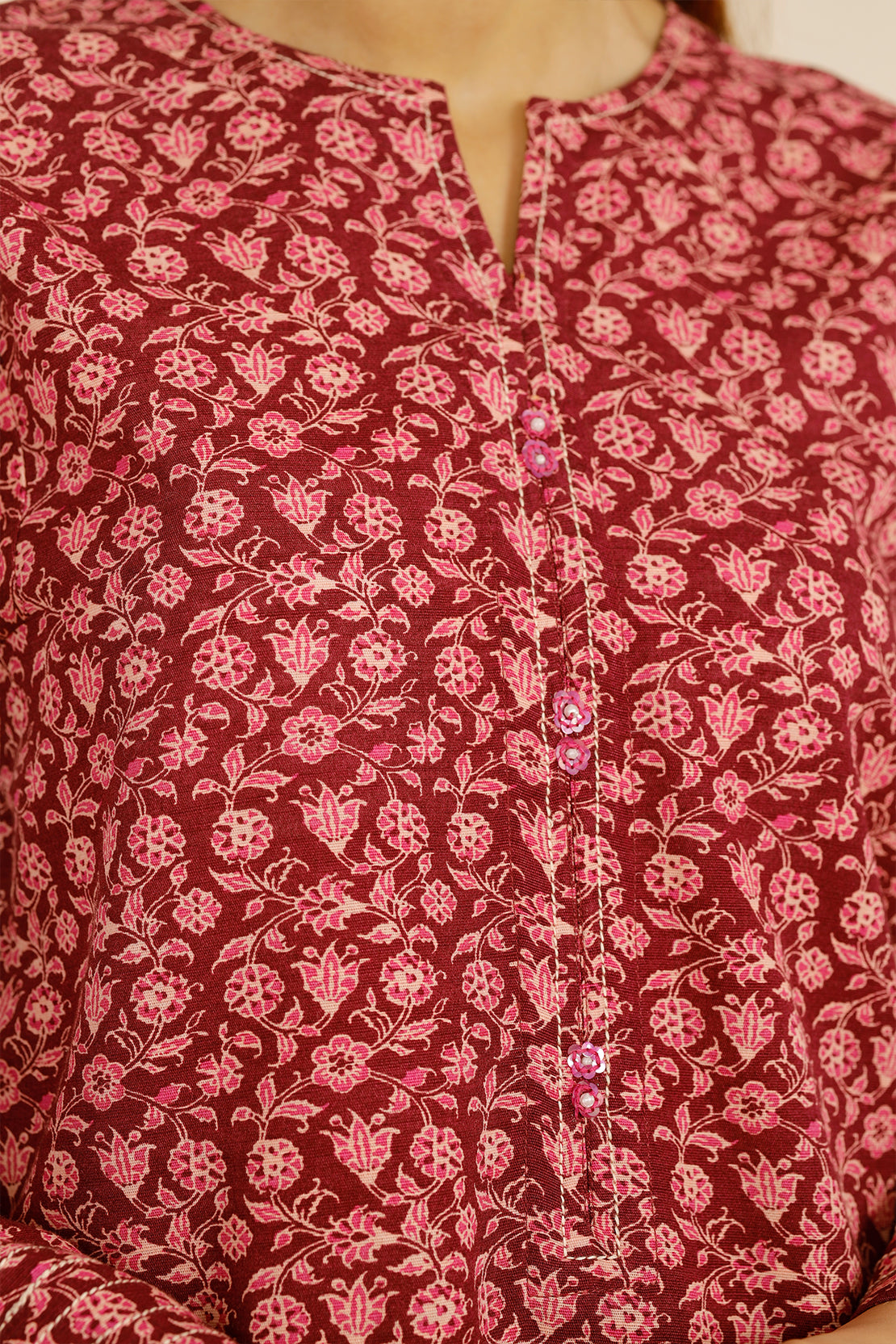 Printed Khaddar Stitched 2 Piece (Shirt/Trouser)77895