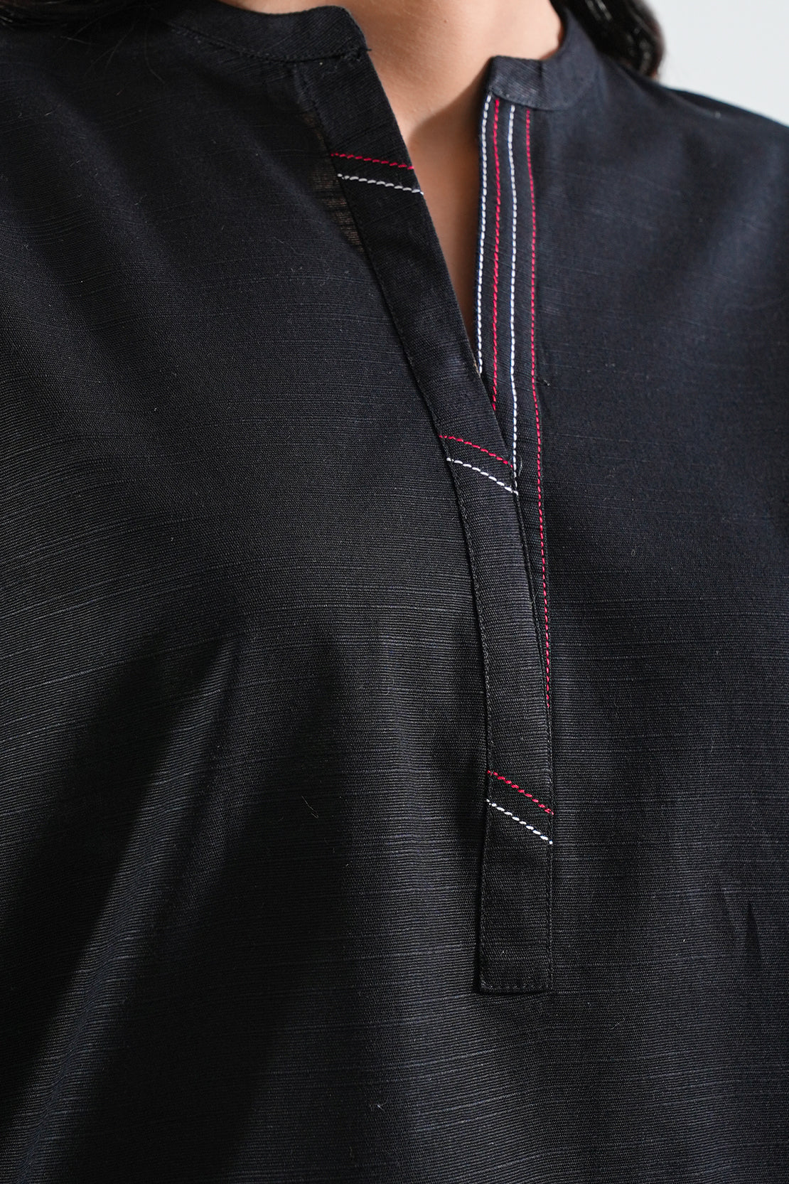 Solid Embroidered Khaddar Stitched 2 Piece (Shirt/Trouser)85109