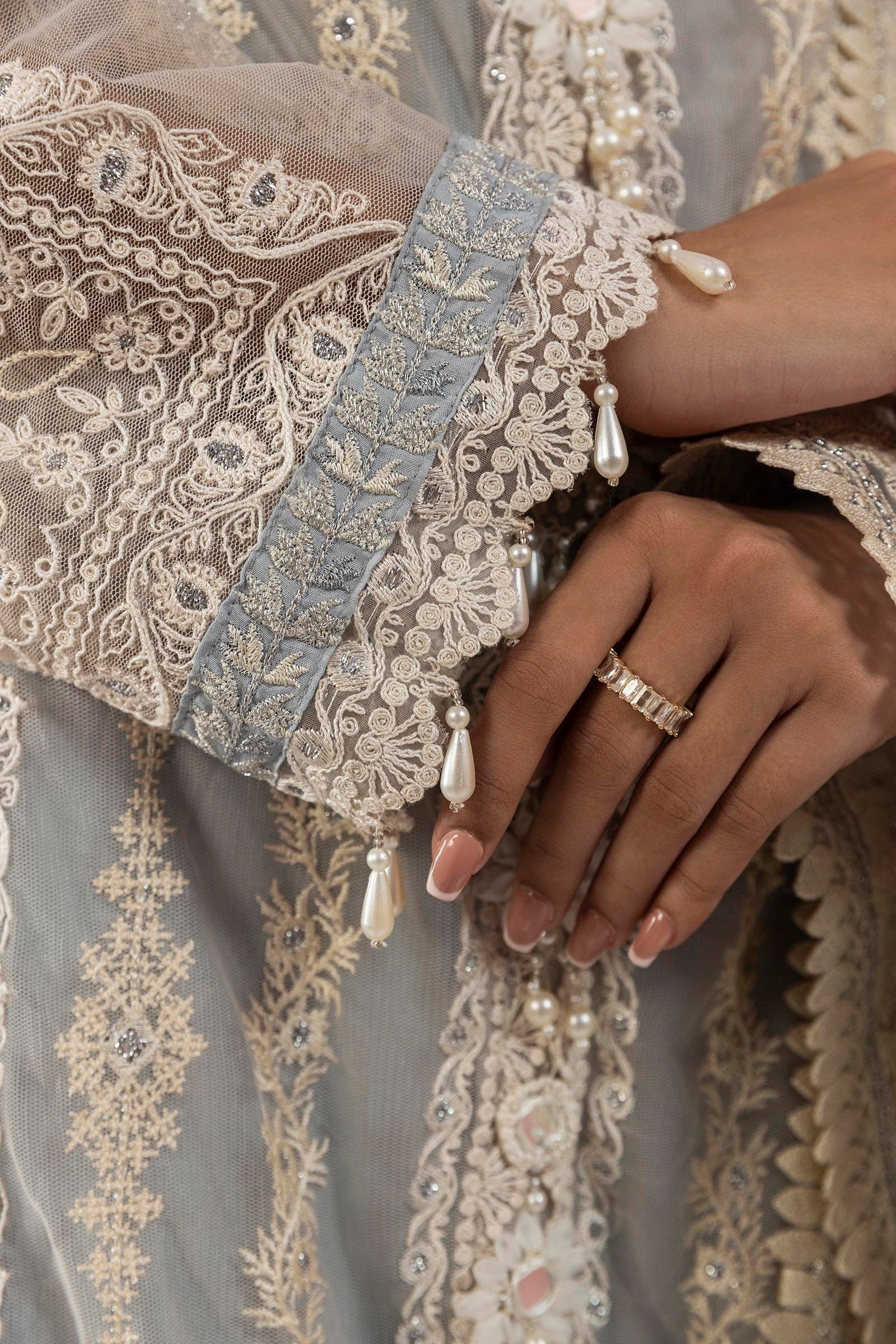 AJDSAI-57 EMBROIDERED JACQUARD 1 PC