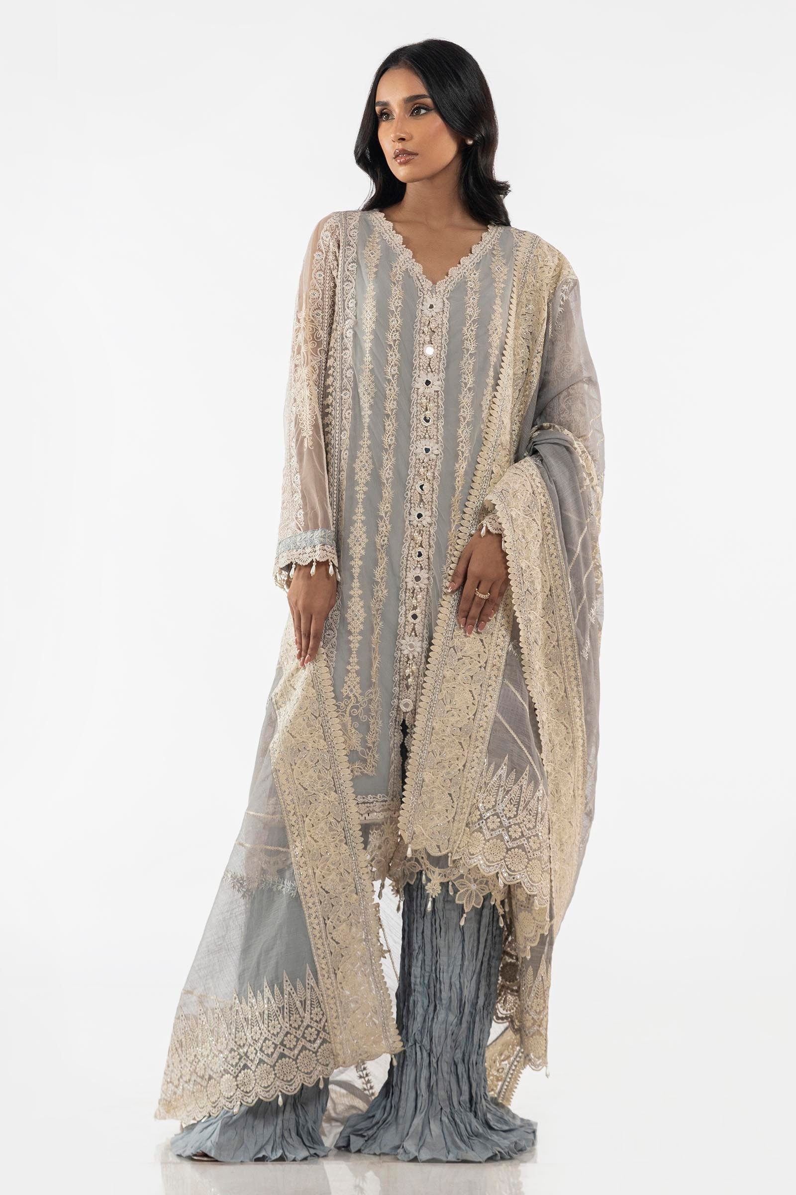 AJDSAI-57 EMBROIDERED JACQUARD 1 PC