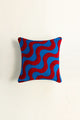 Ss25-Ec-015 Terry Embroidered Cushion Cover