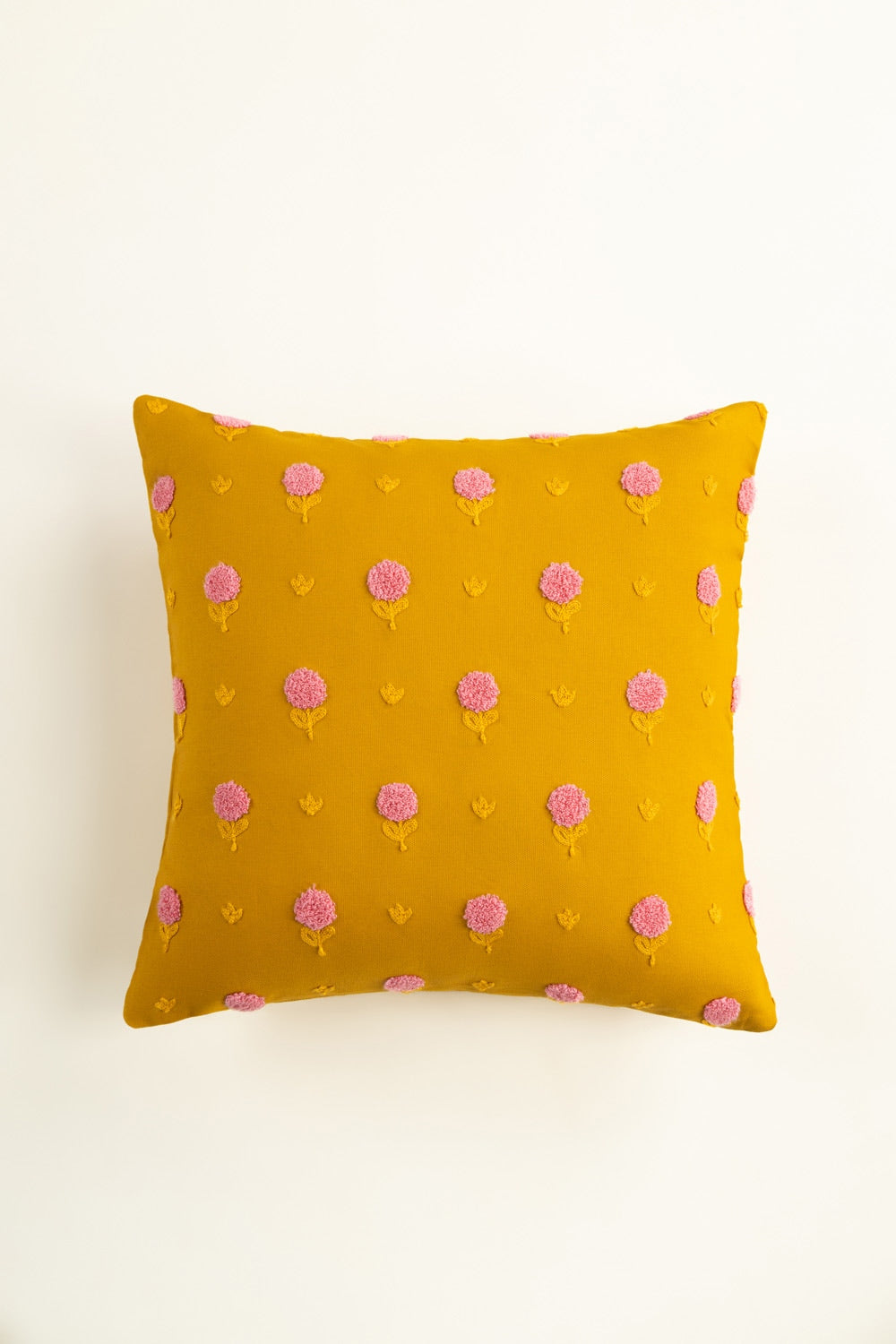 SS25-EC-041 Terry Embroidered Cushion Cover