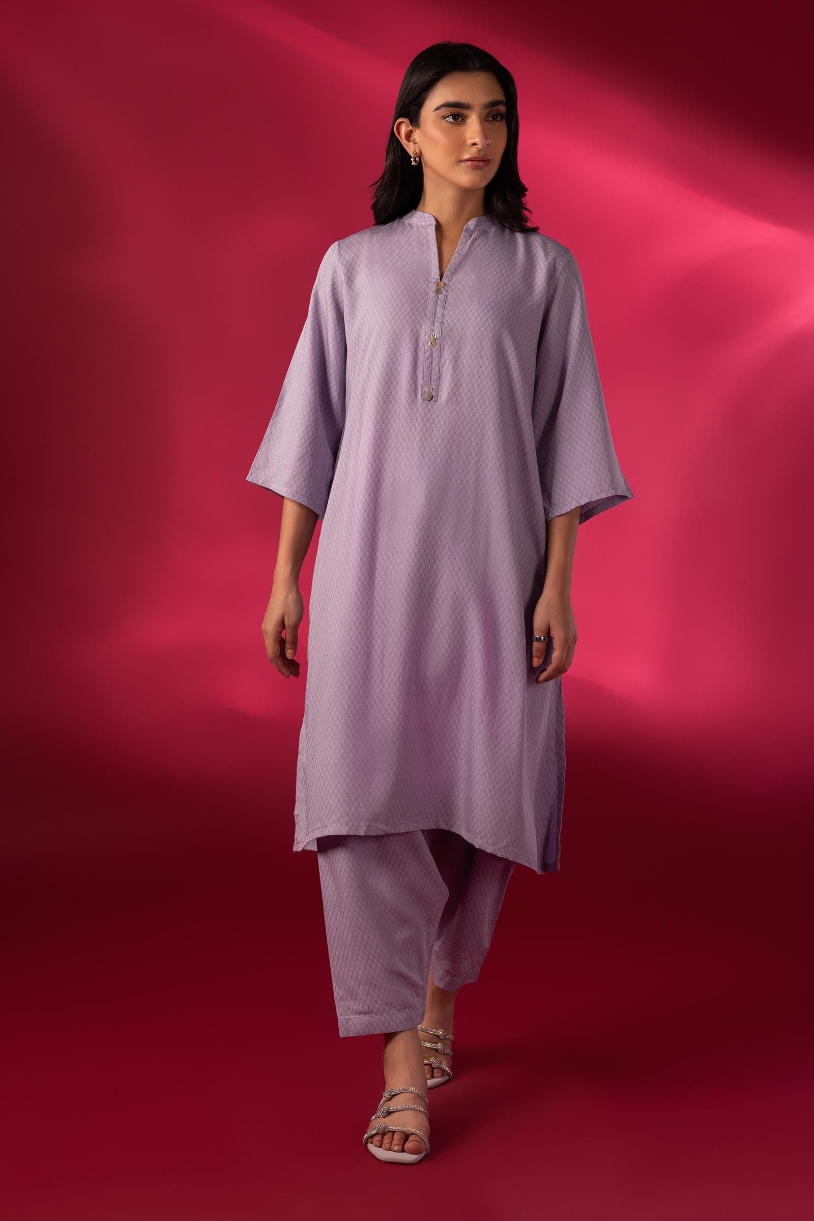 Stitched Basic Shirt + Bottom
