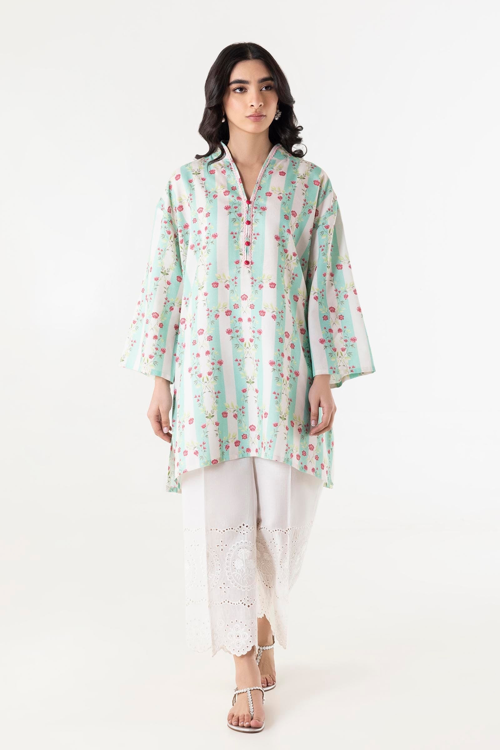 Stitched Linen Shirt