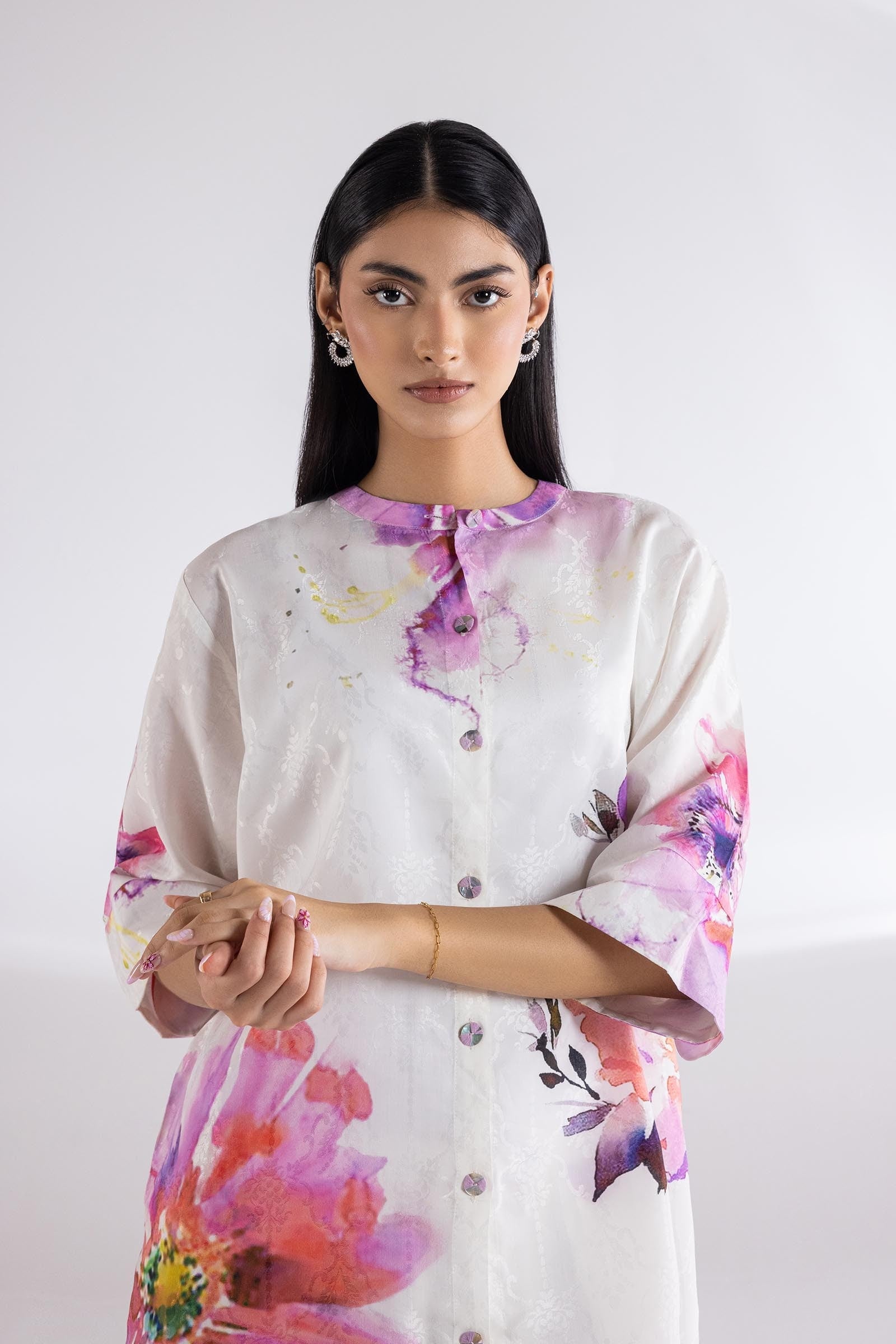 Stitched Basic Shirt + Bottom