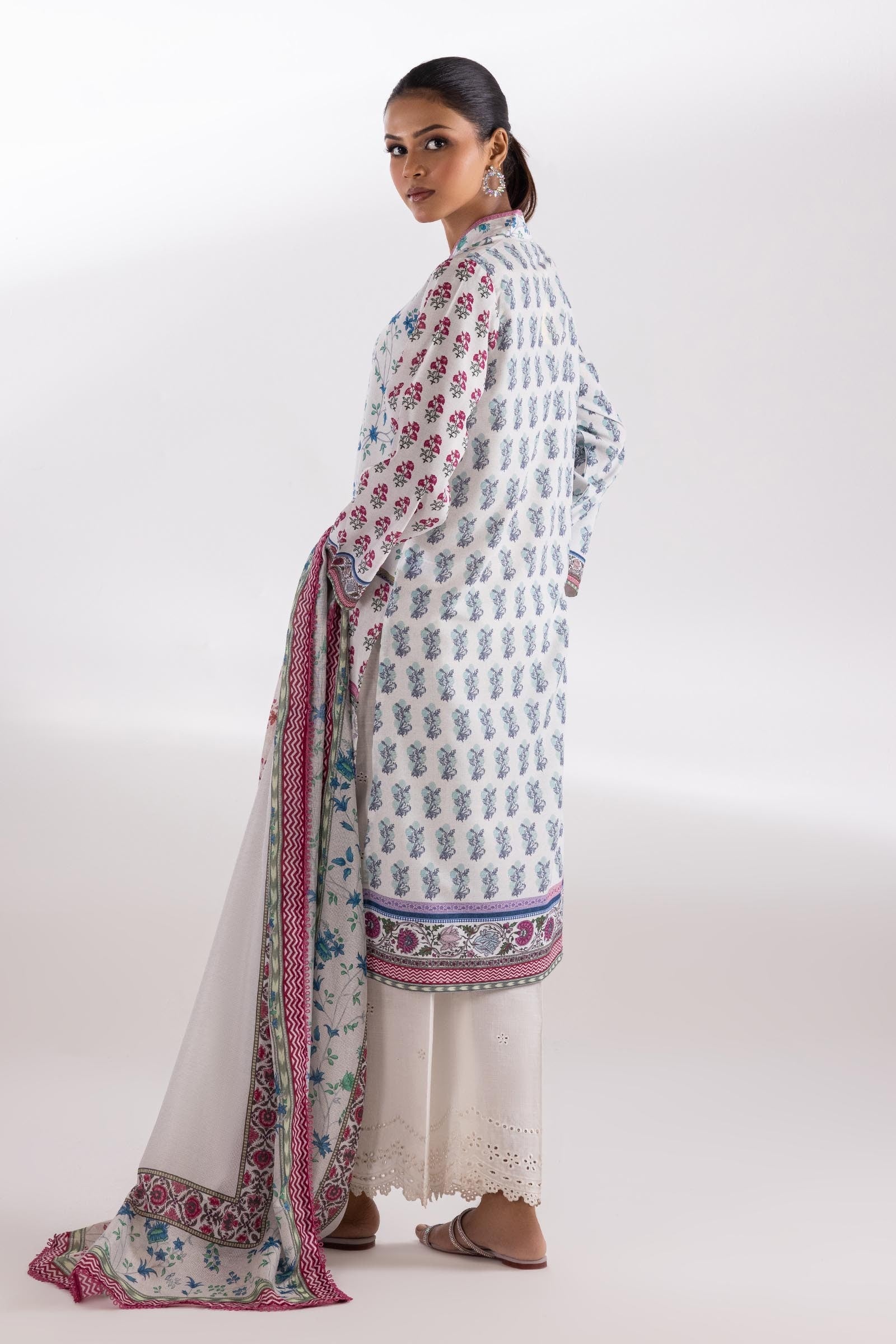 Stitched Basic Shirt + Dupatta