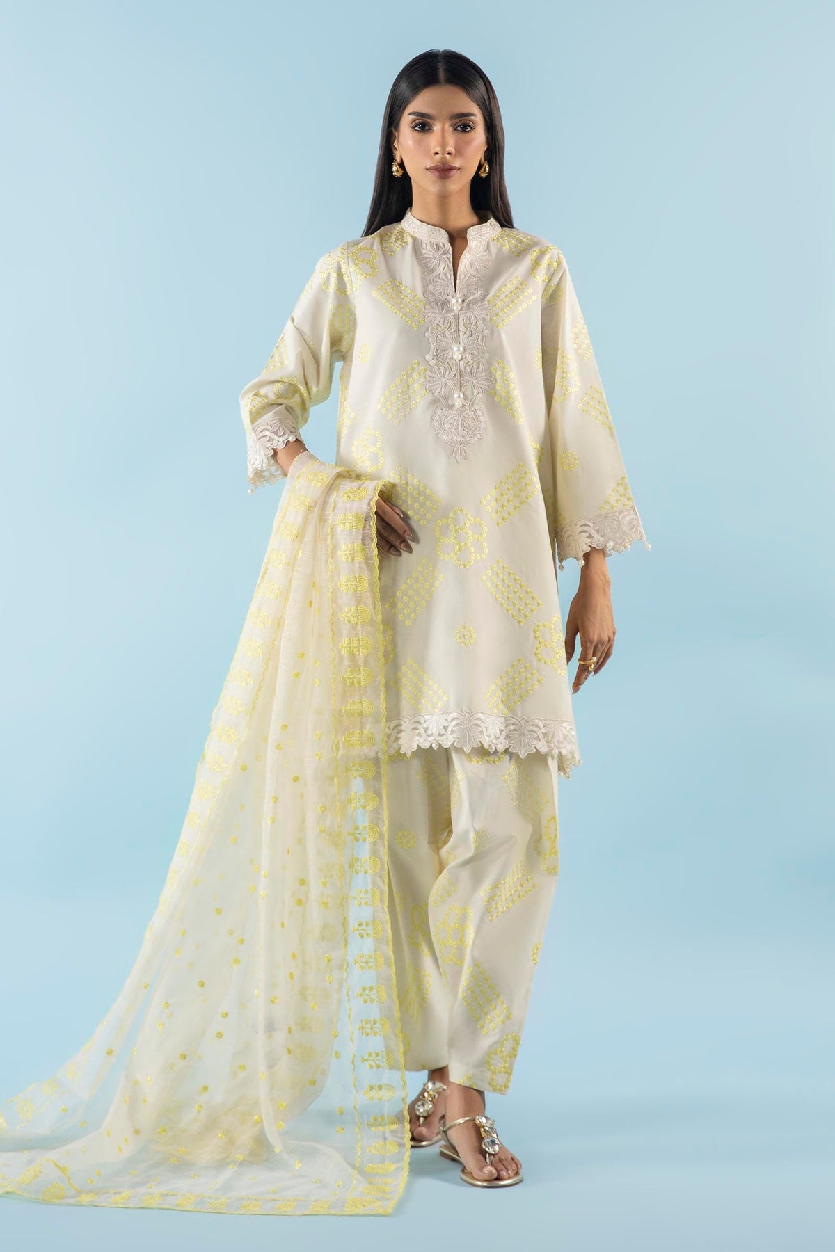 Stitched Dupatta