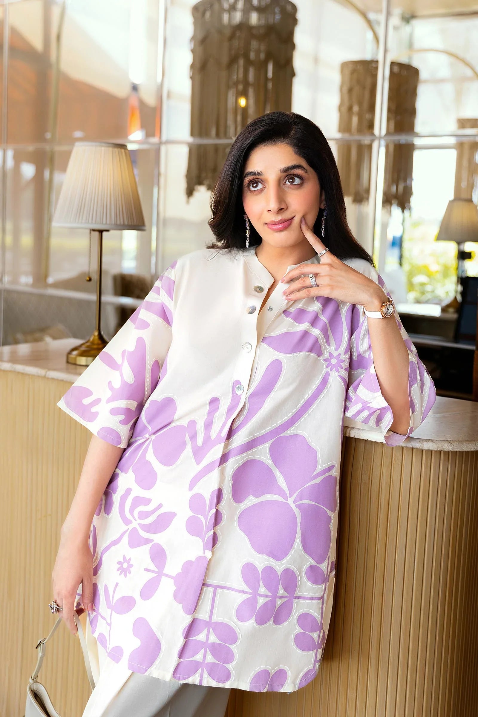 Stitched Lawn Shirt